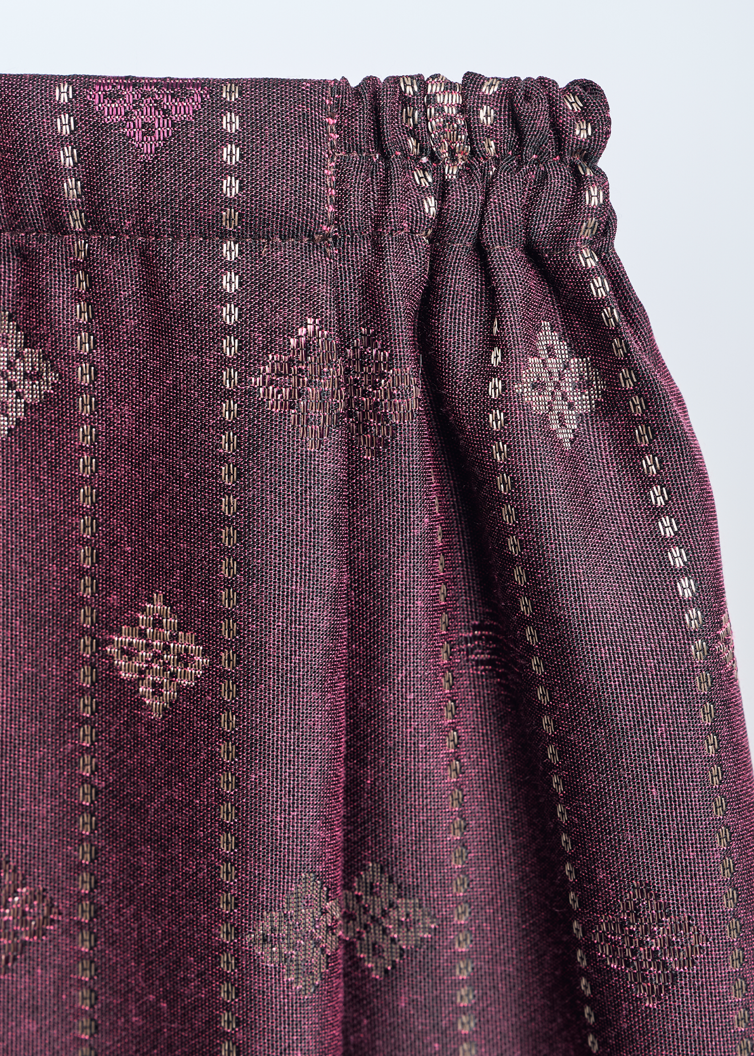 Boys Samping Galur Melur - Ungu Pekat