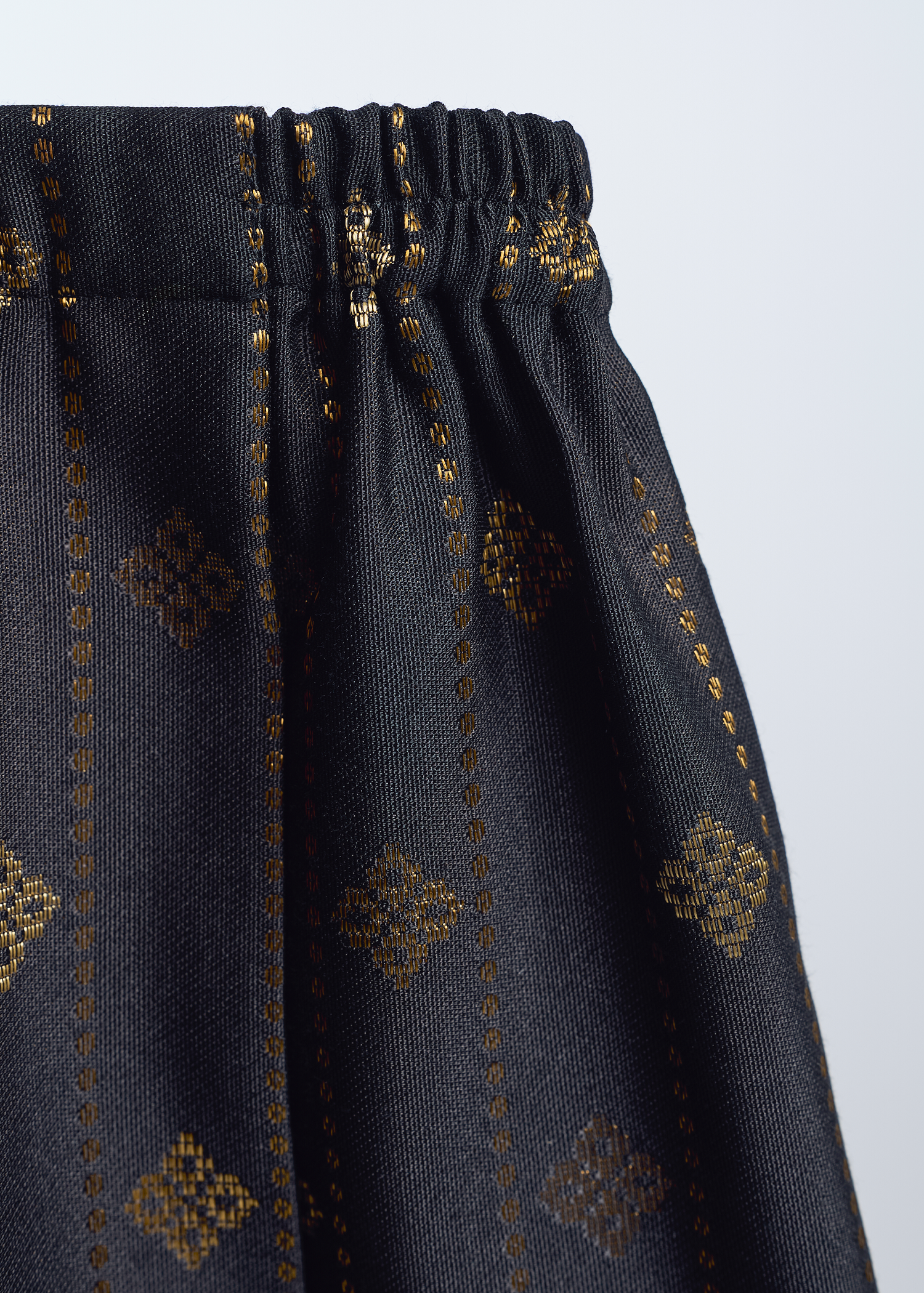 Boys Samping Galur Melur - Hitam