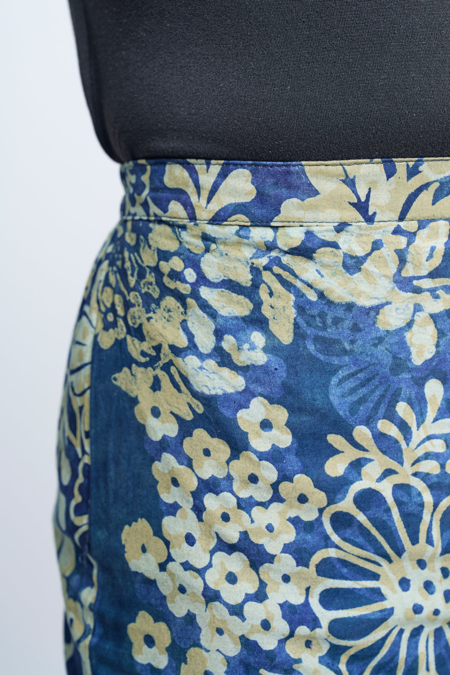 Artisan Clay Batik (Skirt) - Blue Green
