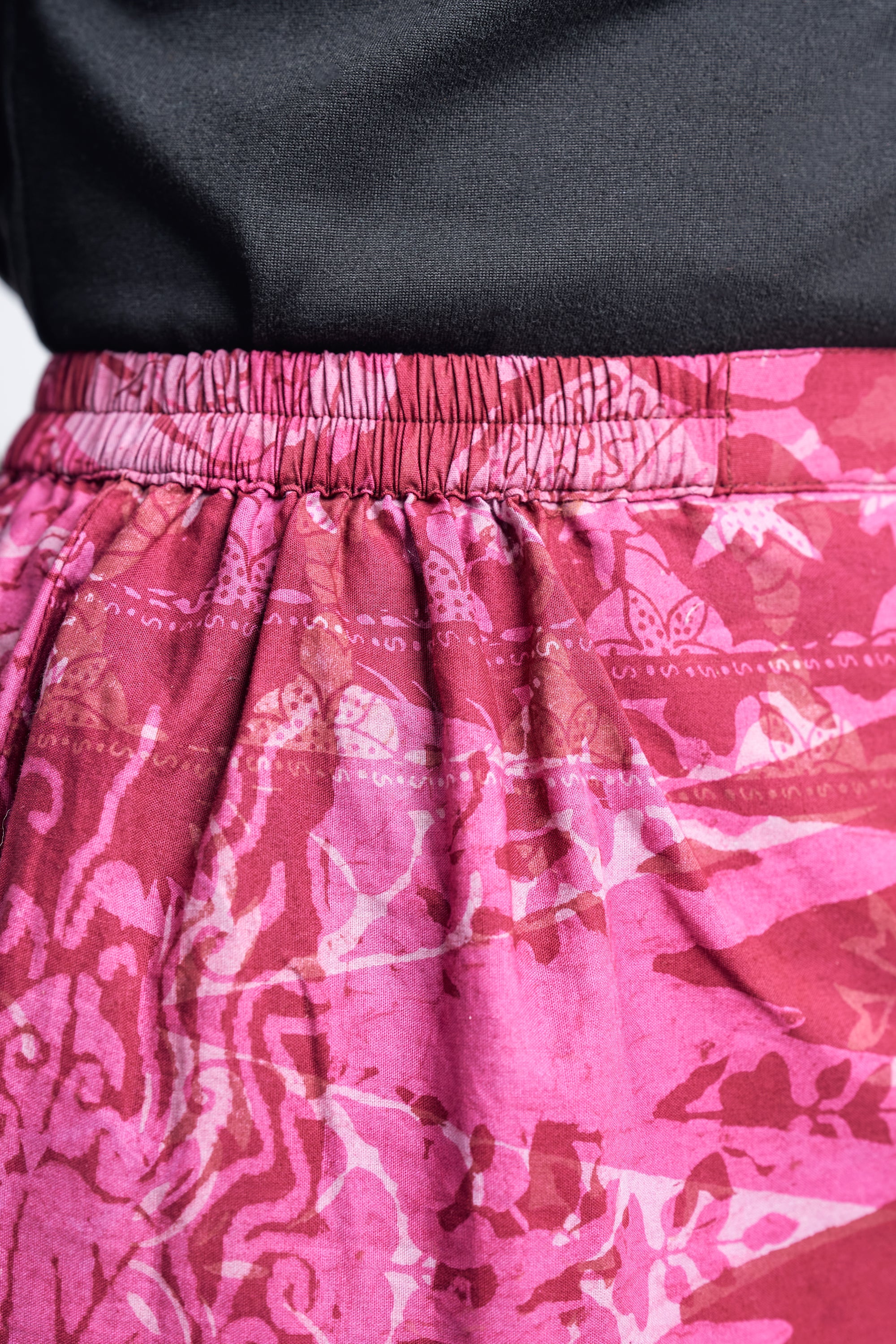 Artisan Clay Batik (Skirt) - Bold Pink