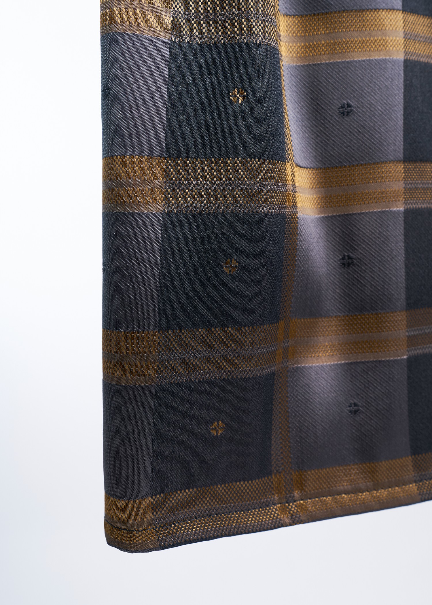 Boys Samping Lajur Cengkih - Emas Hitam