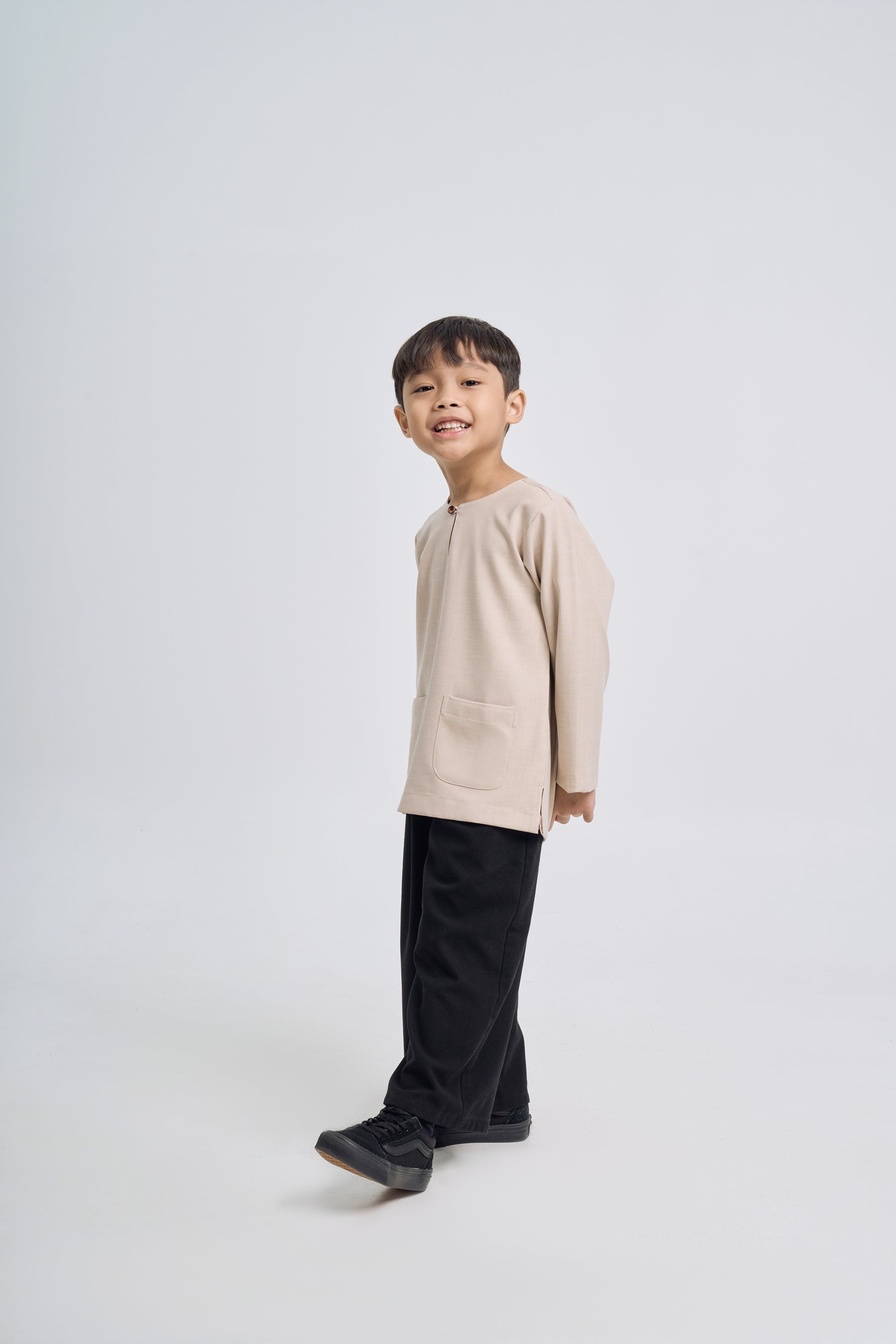 Setanjong Boys Top - Beige