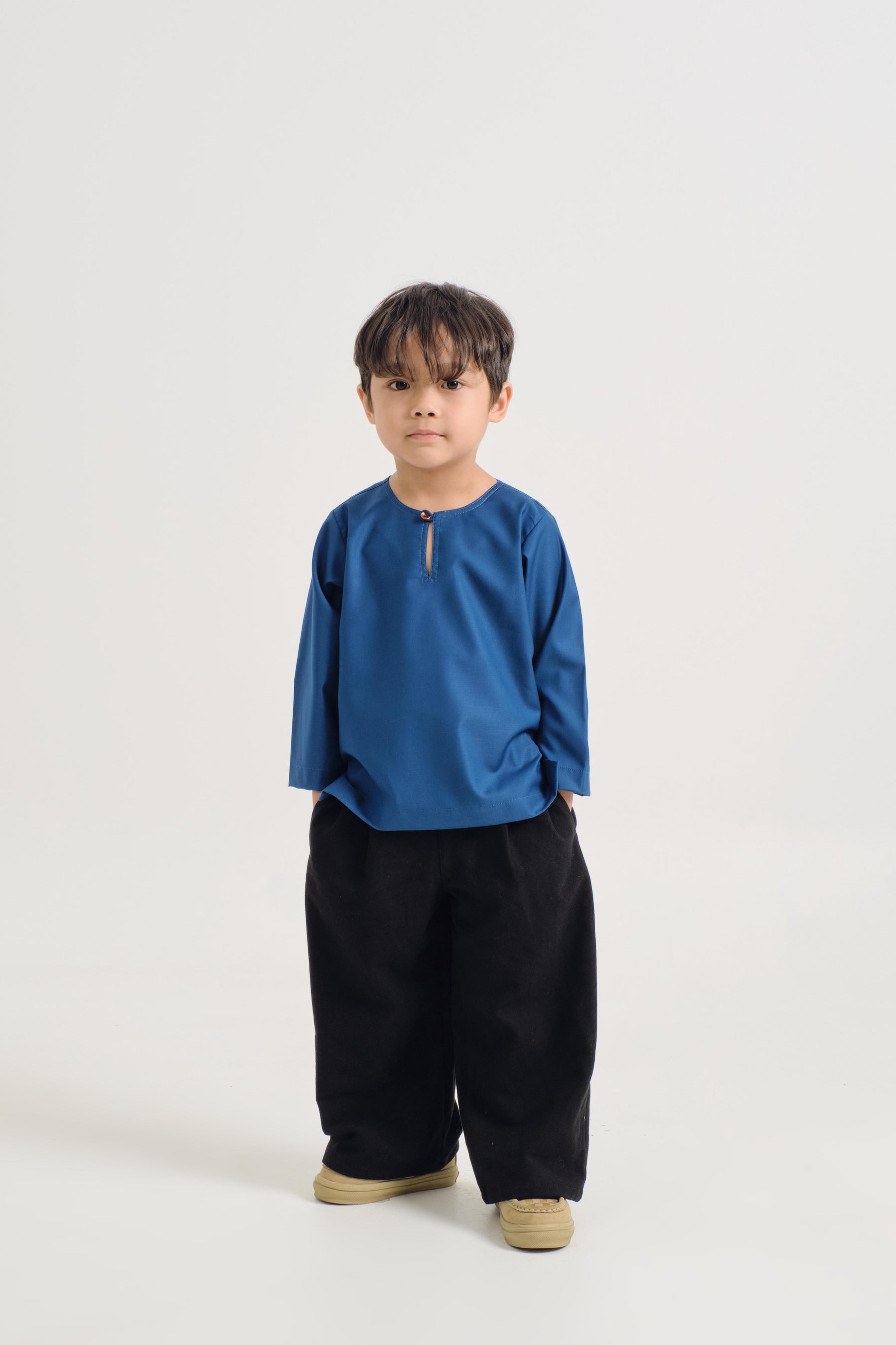 Patawali Boys Top - Classic Blue