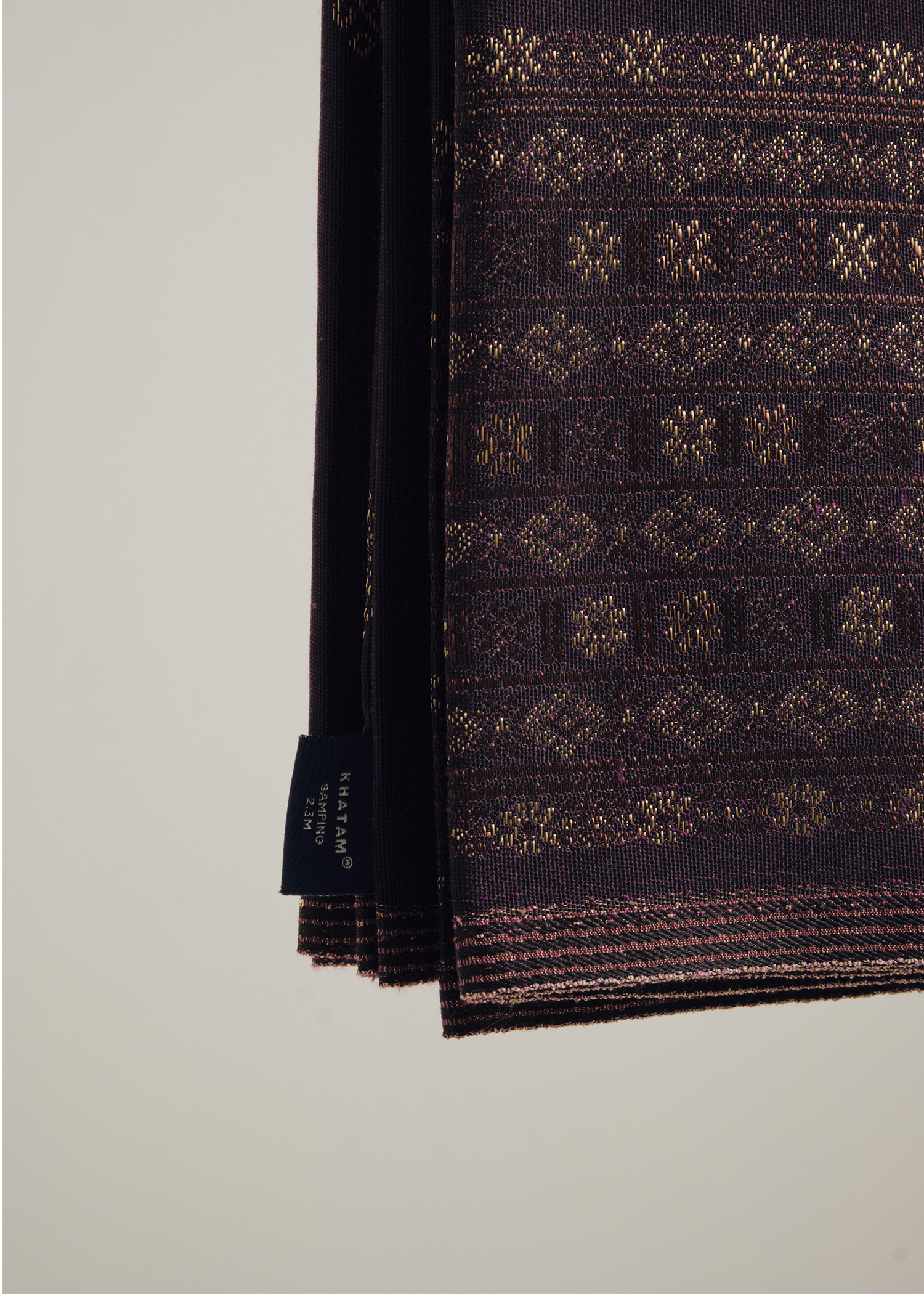 Samping Tebaran Bujur Kesuma - Copper Violet Purple