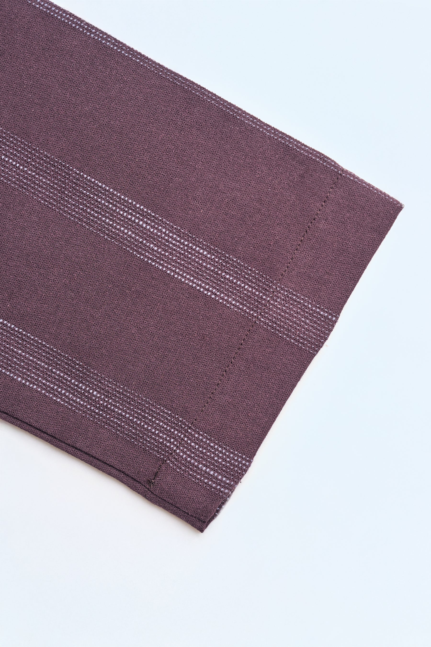 Detak Modern Fit Long Sleeves Top - Burgundy