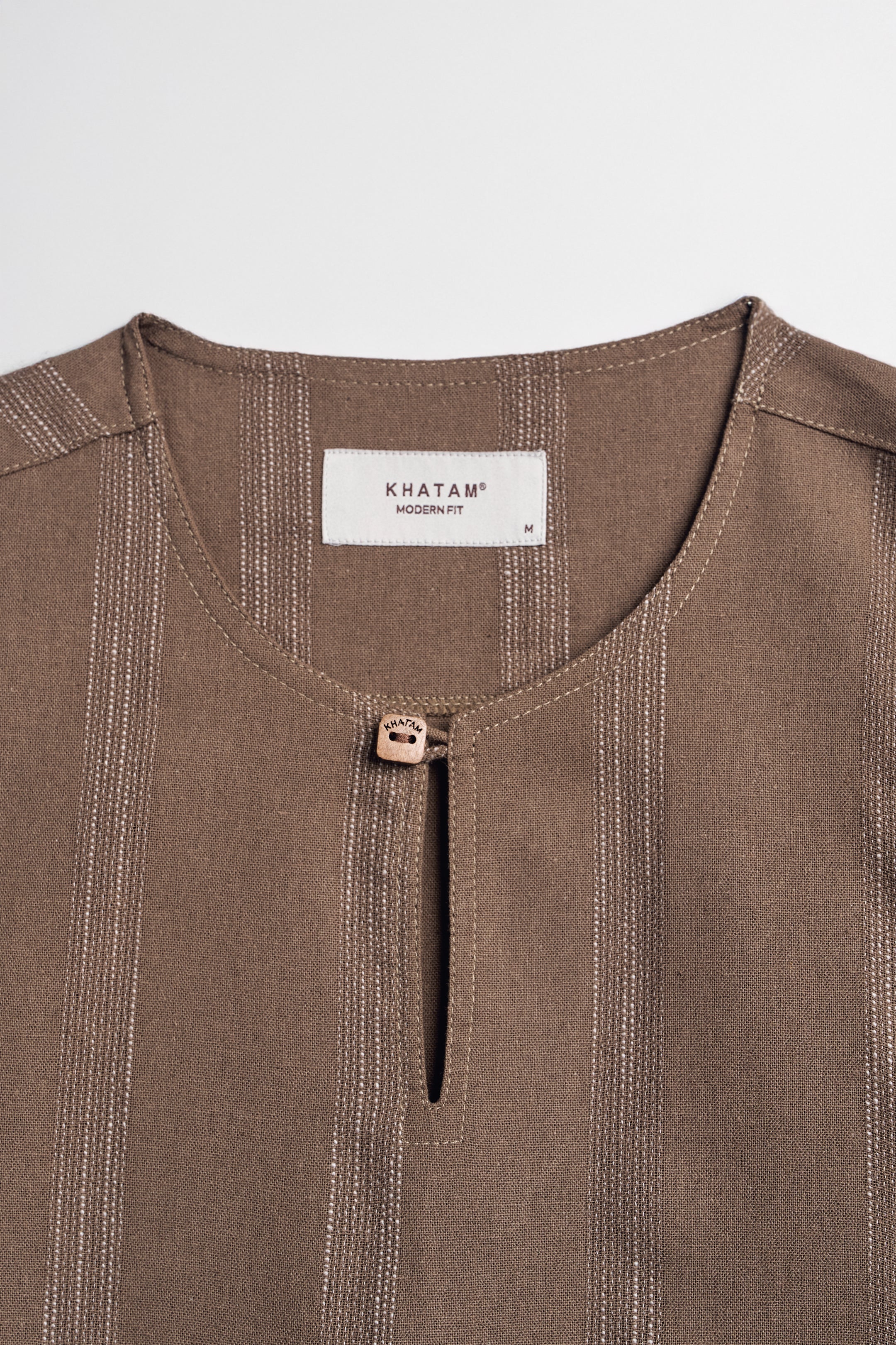 Detak Modern Fit Long Sleeves Top - Dusty Olive