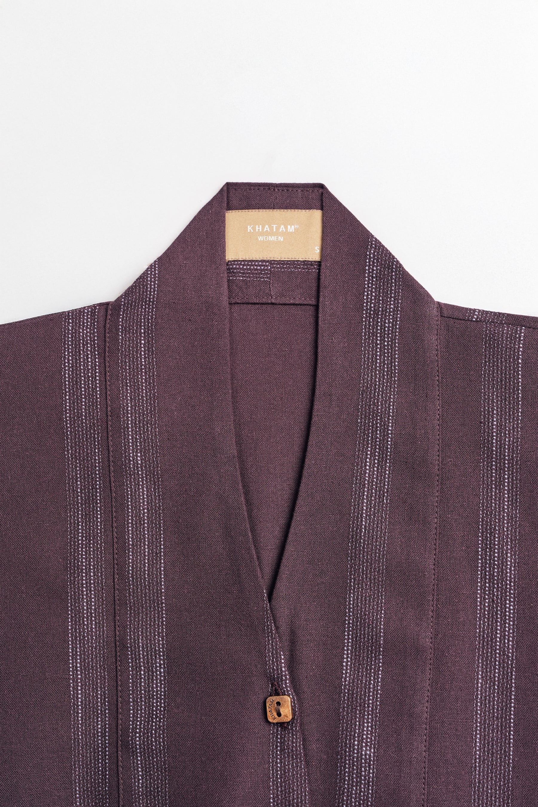 Detak Women Baju Belah - Burgundy