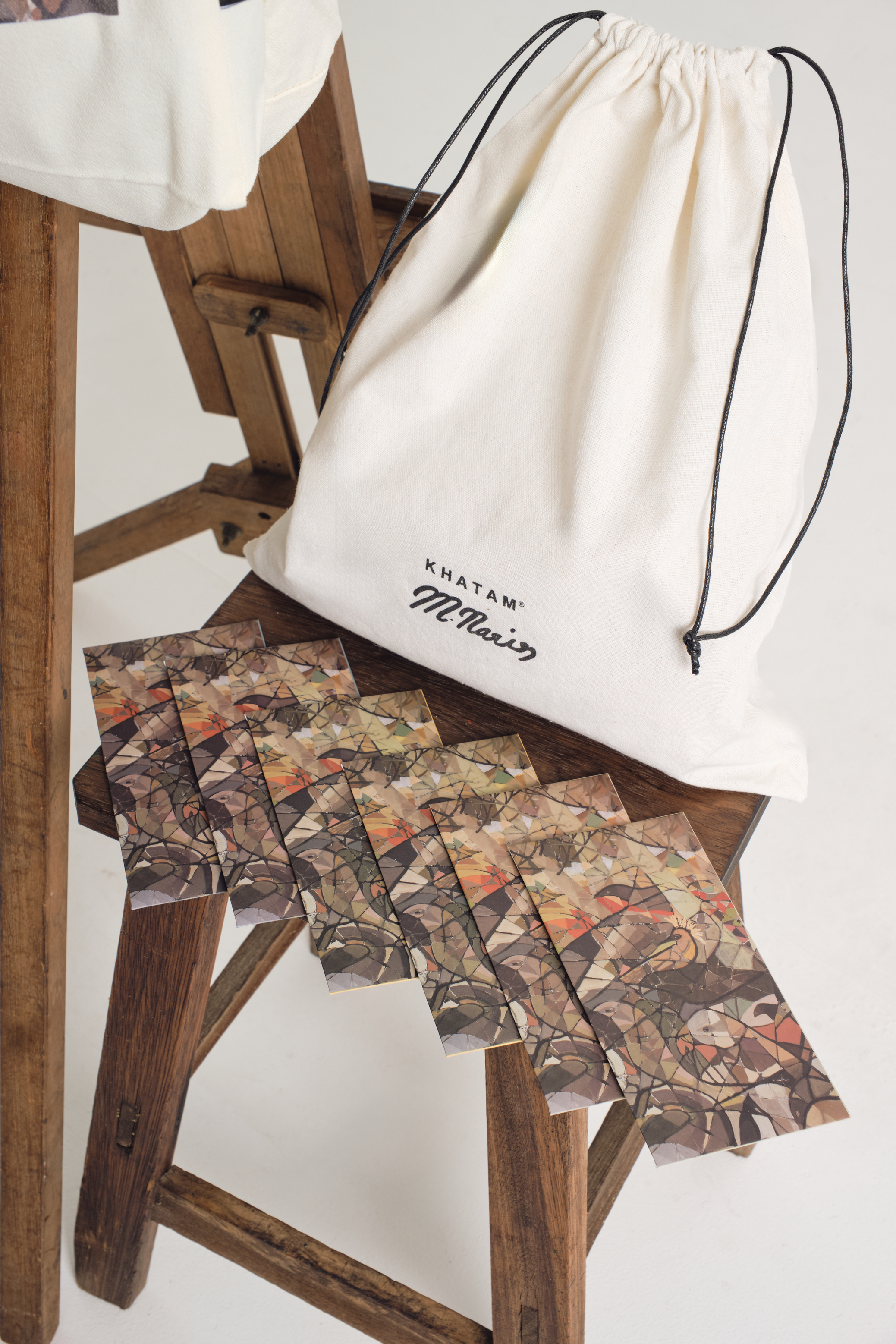 KHATAM x M.NASIR : Regular Fit Pants - Brown