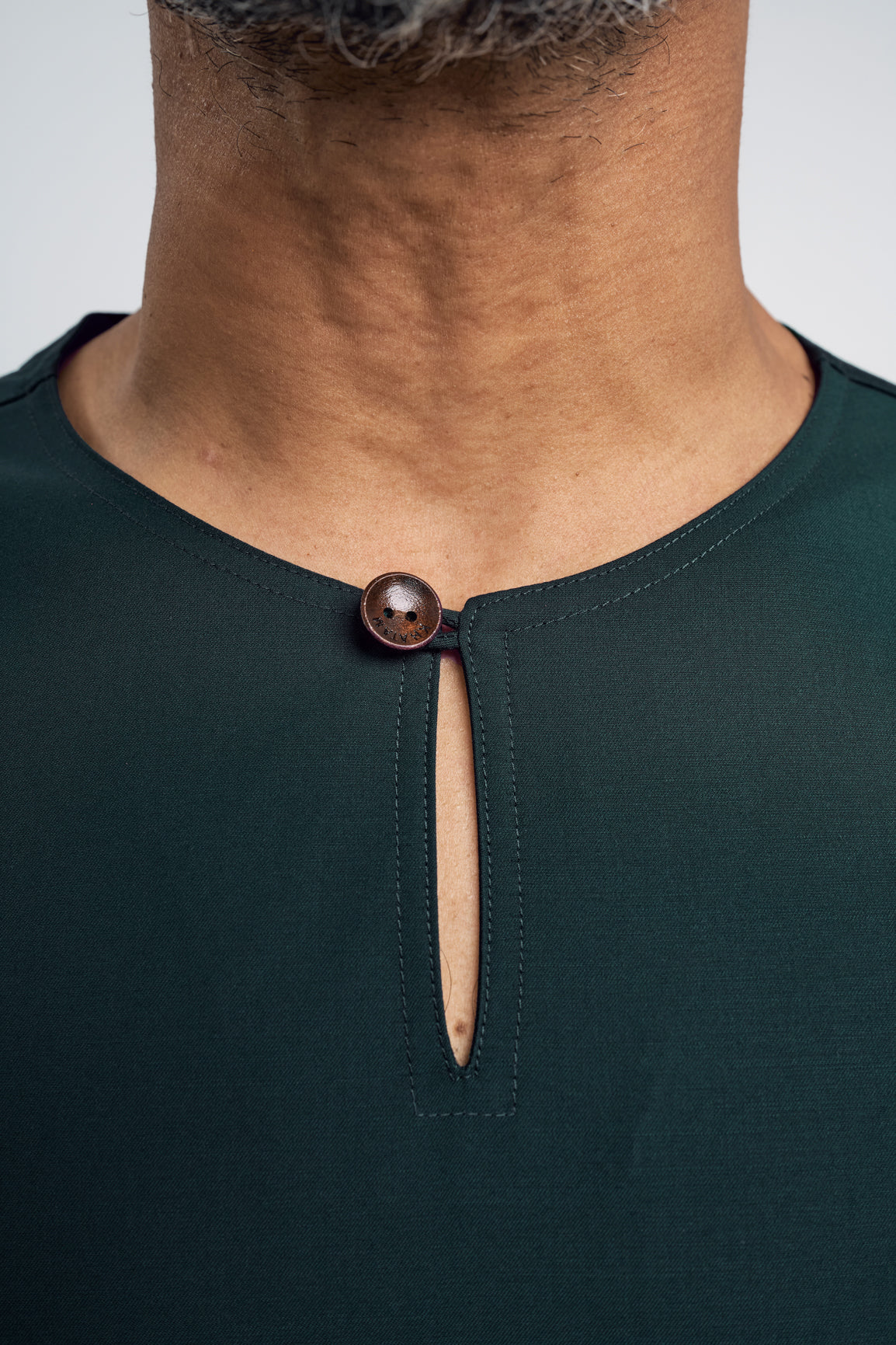 Patawali Modern Fit Baju Melayu Teluk Belanga - Deep Green