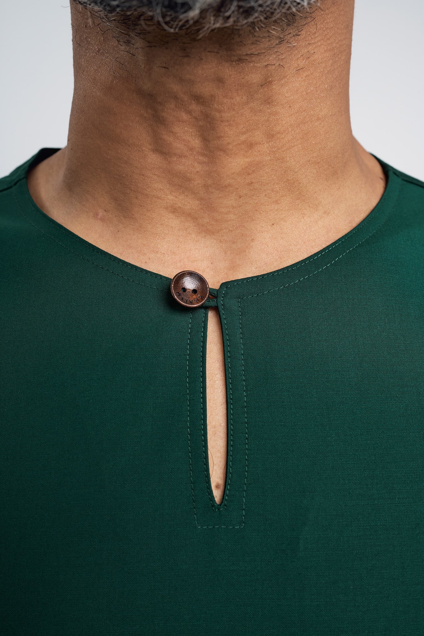 Patawali Modern Fit Baju Melayu Teluk Belanga - Deep Green