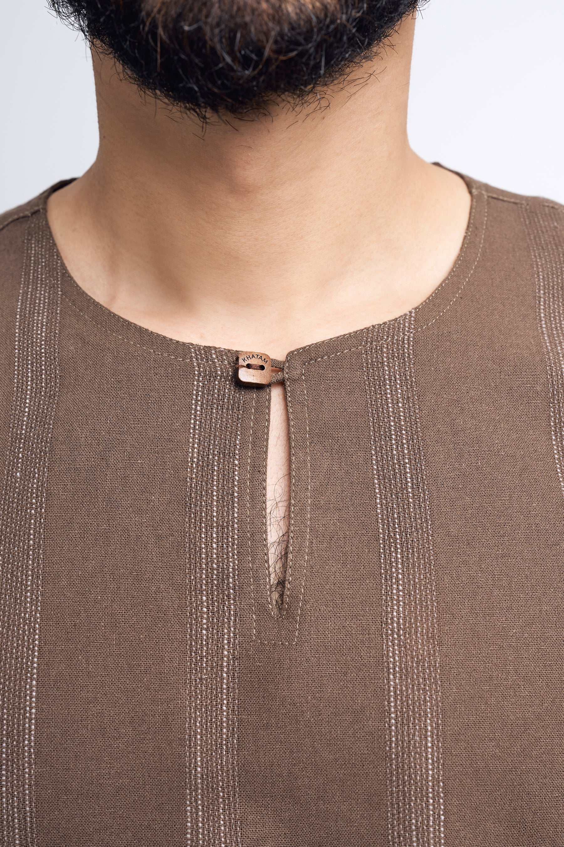 Detak Modern Fit Long Sleeves Top - Dusty Olive