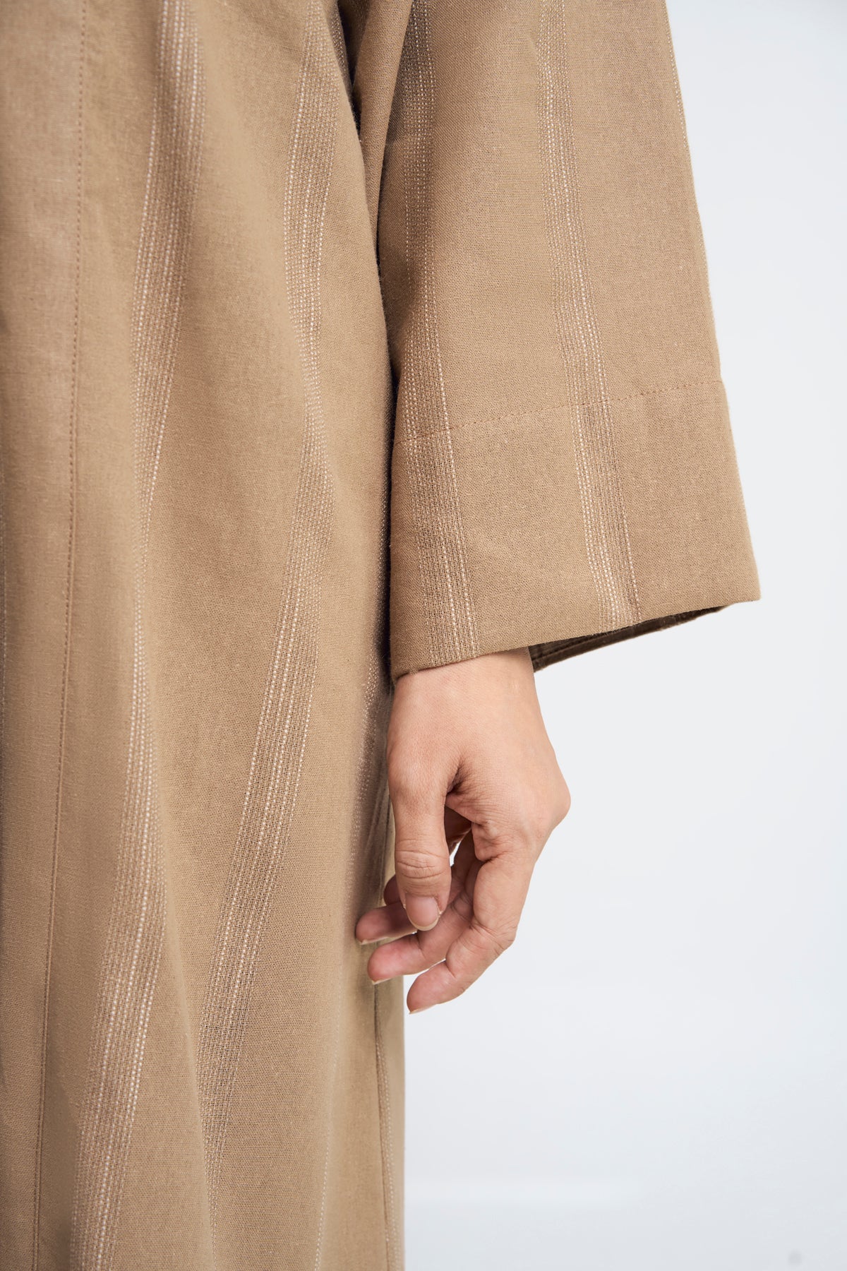 Detak Women Baju Belah - Khaki