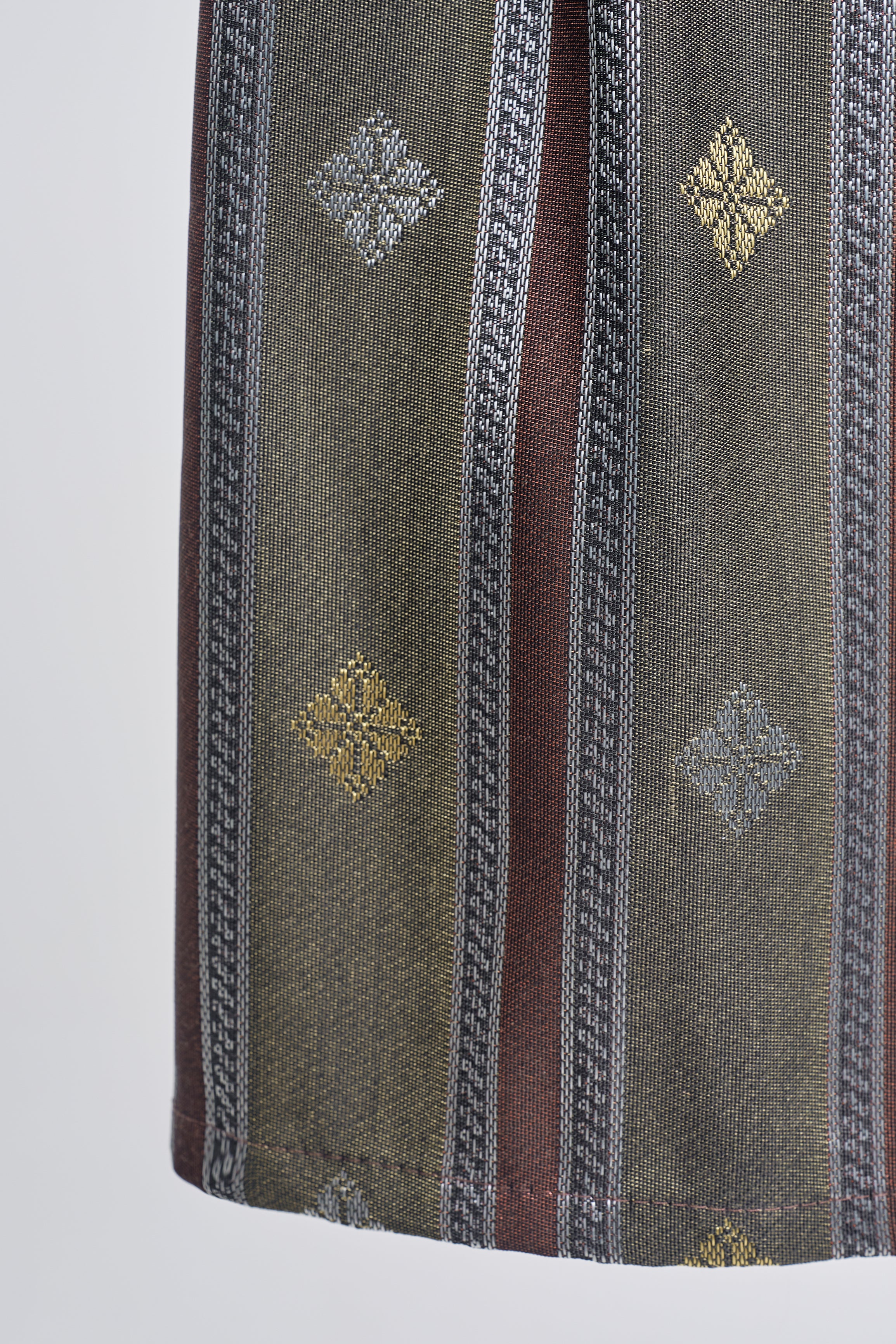 Boys Samping Galur Kelopak - Hijau Coklat