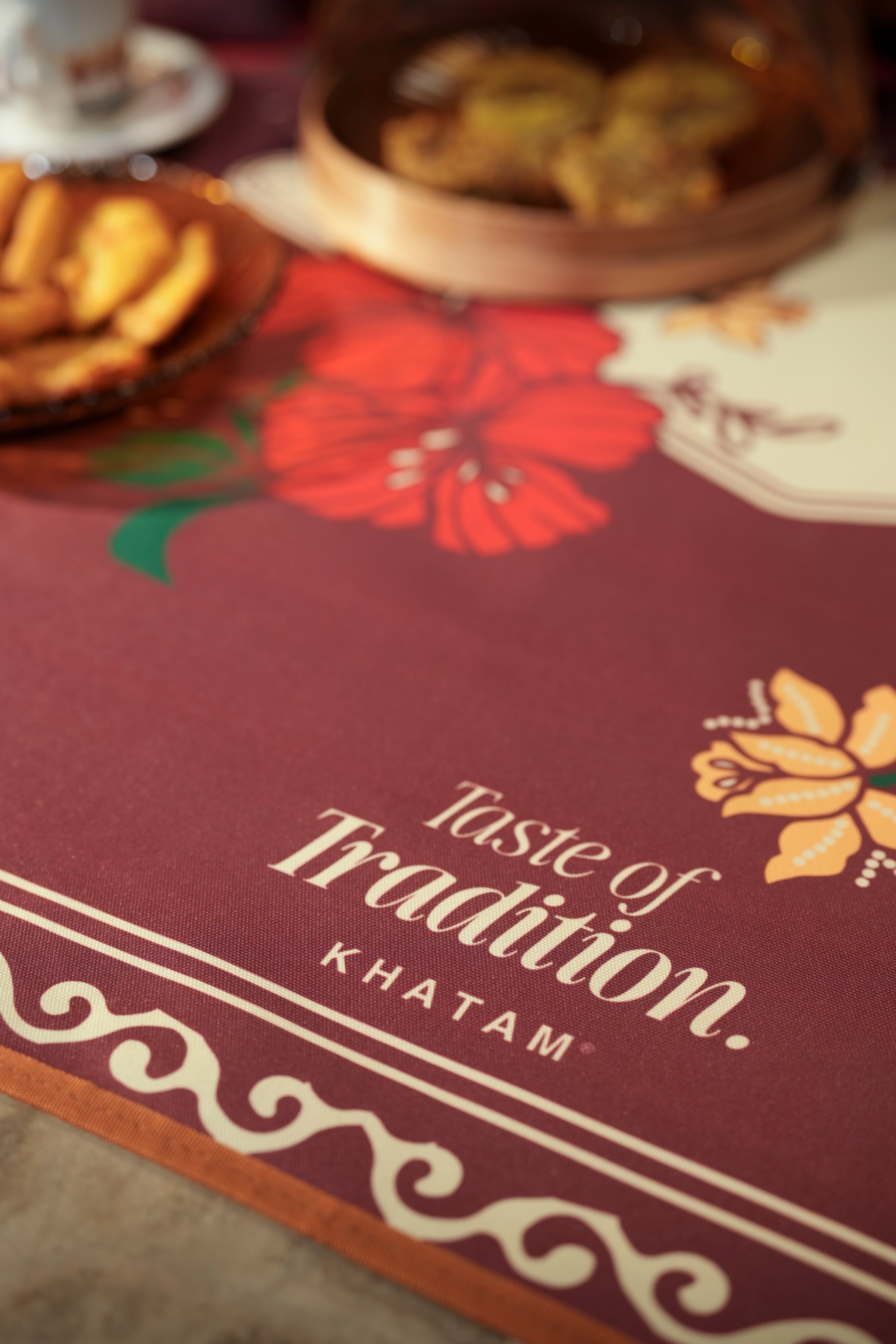 Taste of Tradition Tikar with Bag Set Free Gift