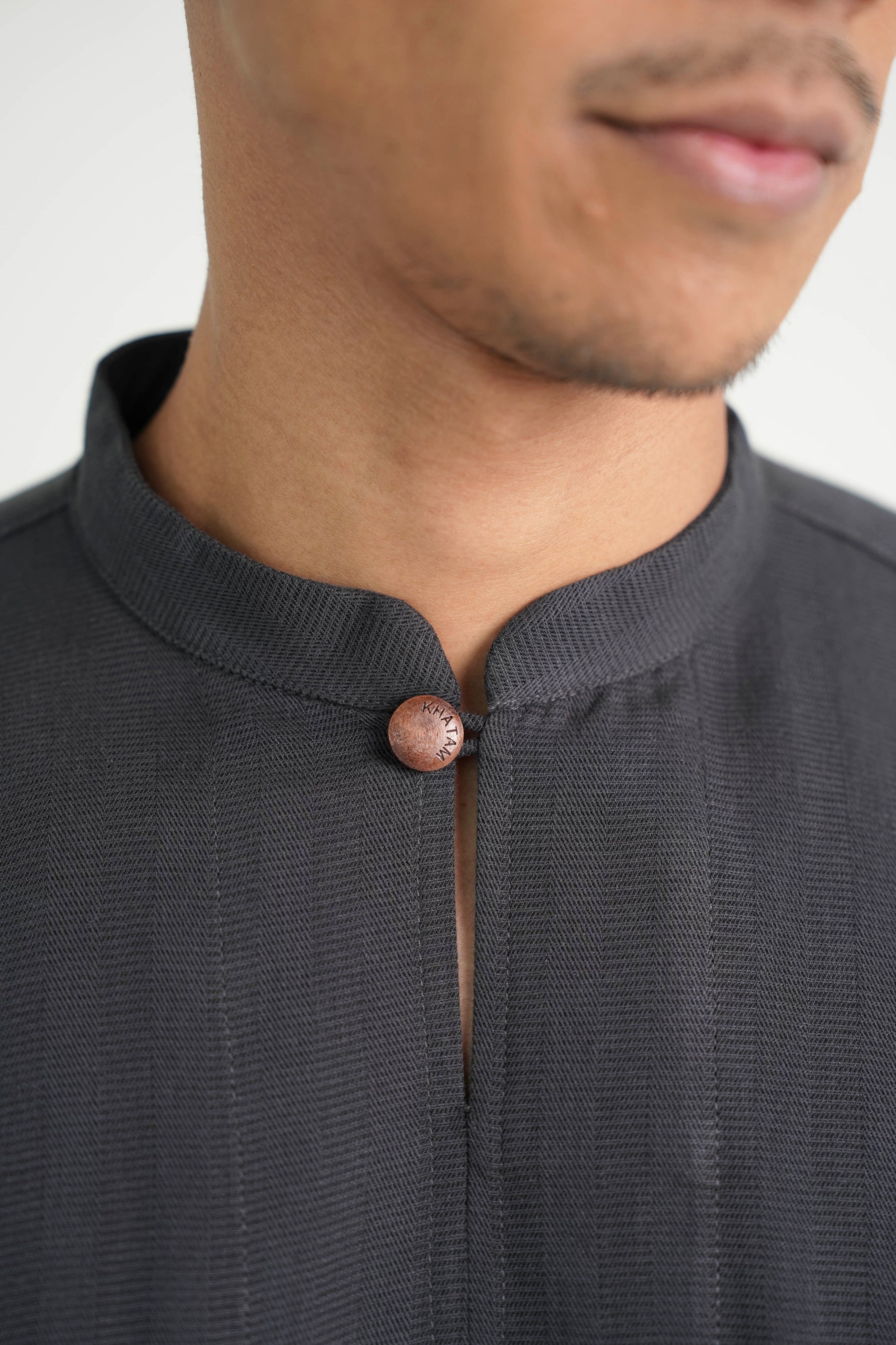 Jalenan Modern Fit Collared Top - Hale Blue