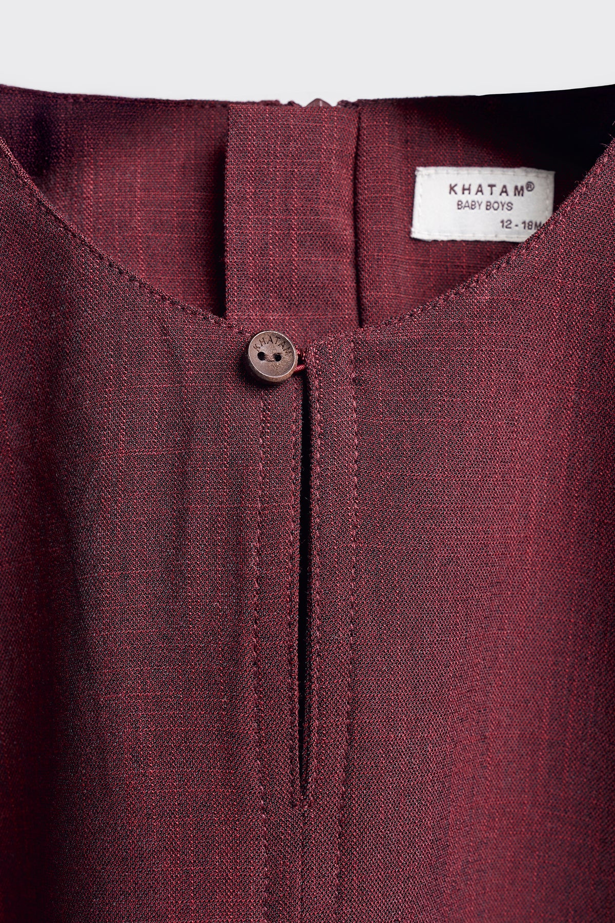 Kemudi Baby Boy Top - Red
