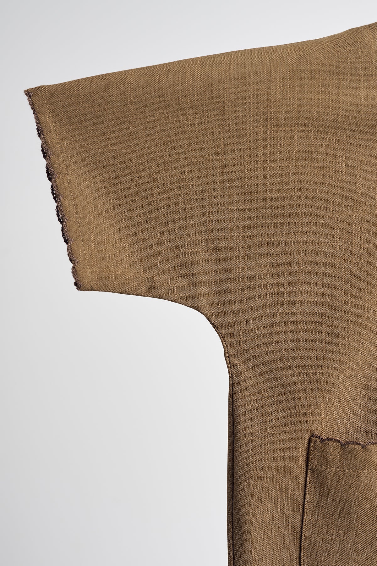 Kemudi Baby Girl Baju Kurung - Olive Brown