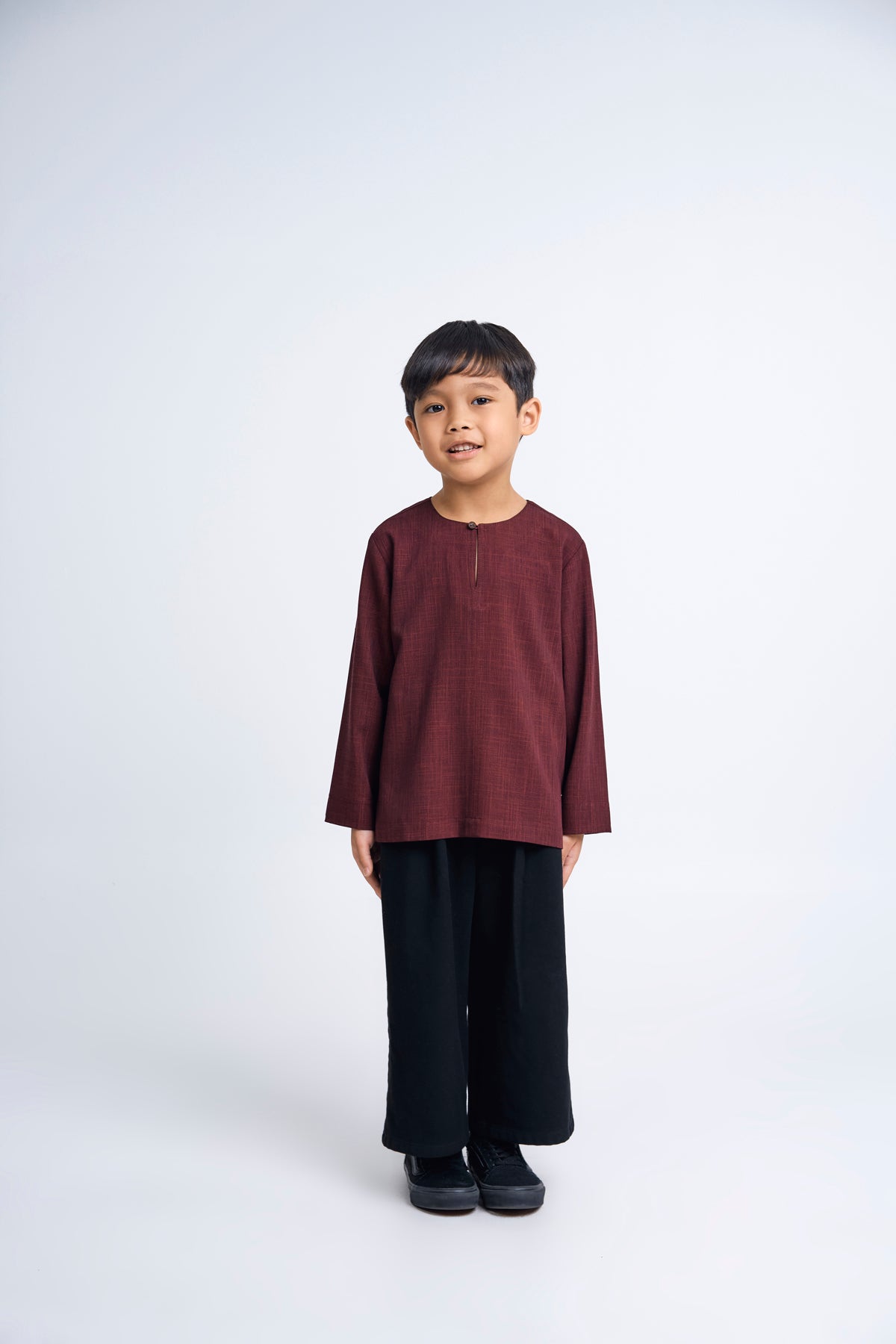 Kemudi Boys Top - Red