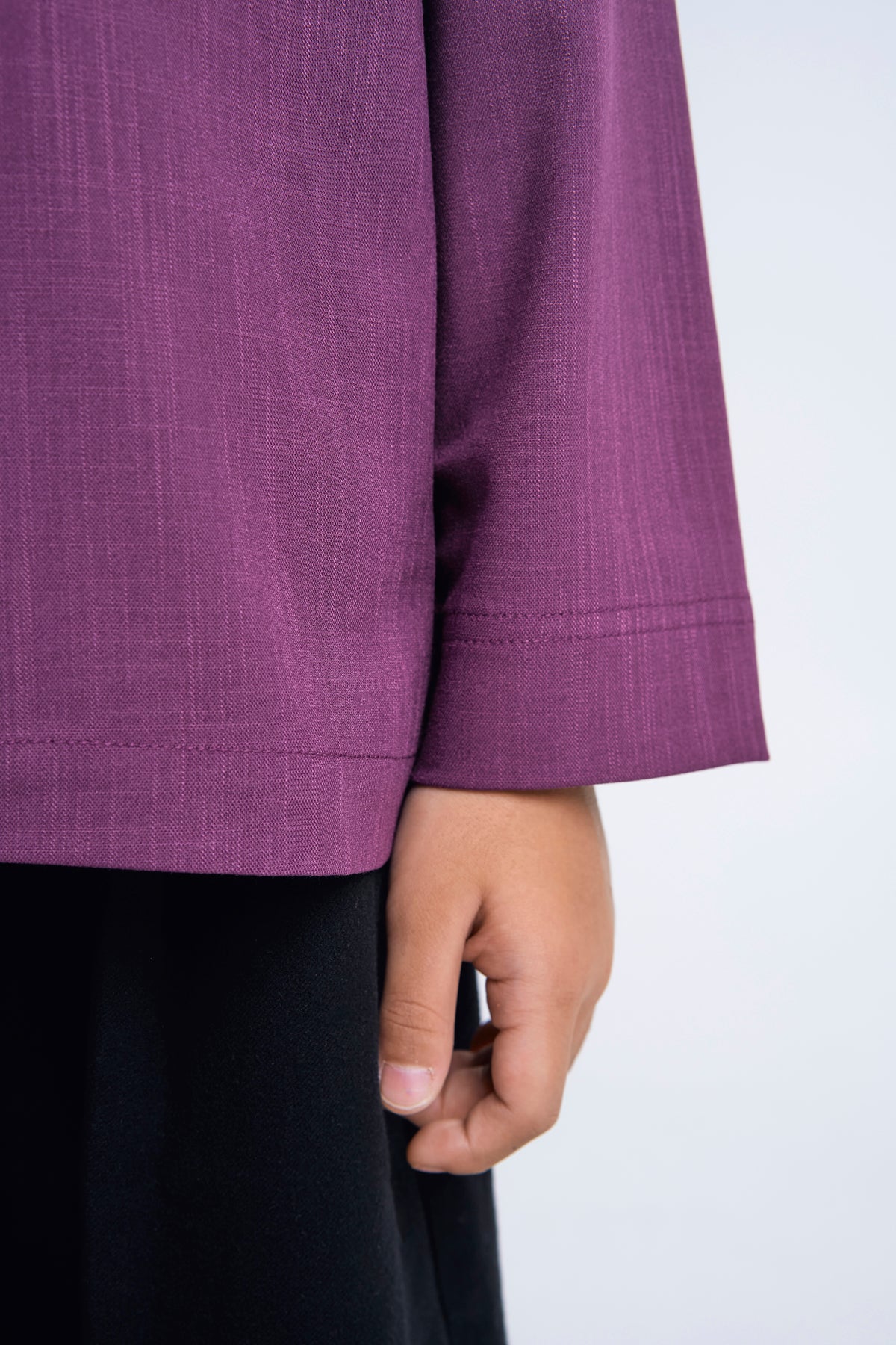 Kemudi Boys Top - Mulberry