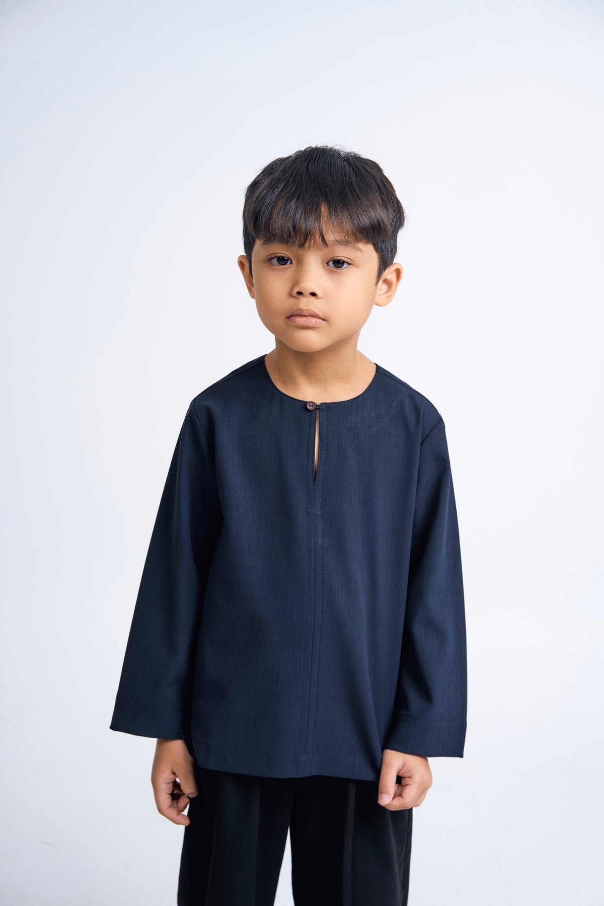 Kemudi Boys Top - Dark Blue