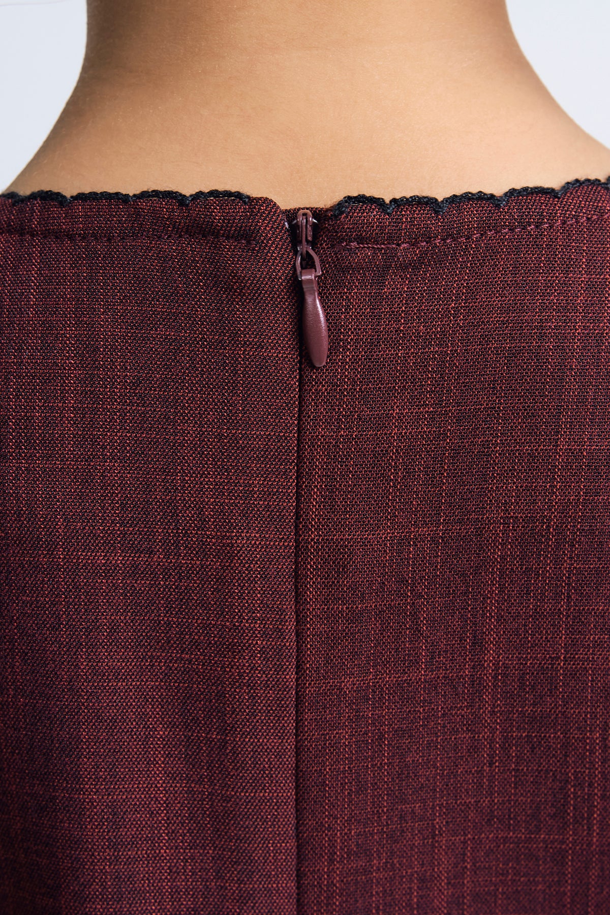 Kemudi Girls Baju Kurung - Red Black