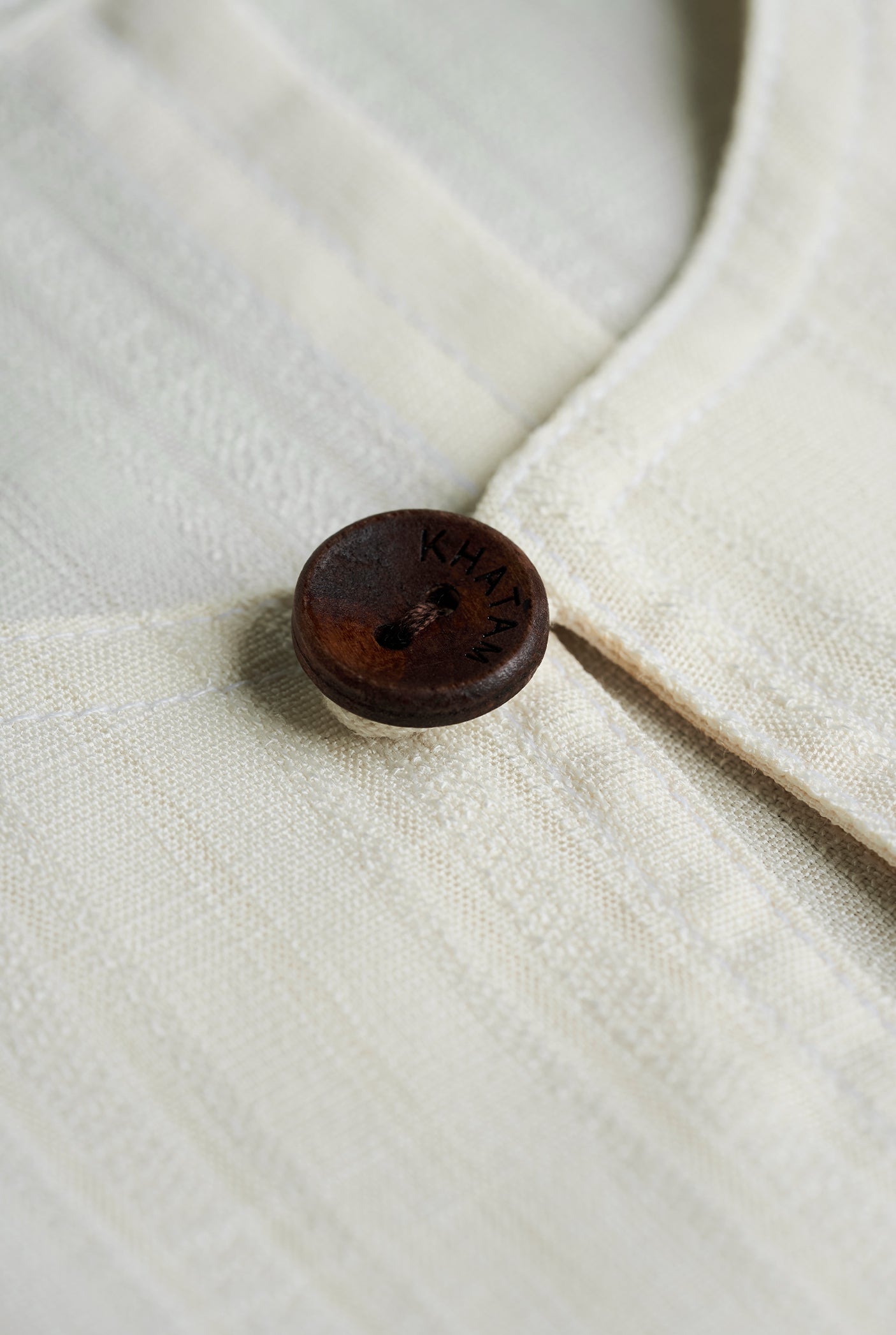 Lembar Modern Fit Long Sleeves Top - Cream