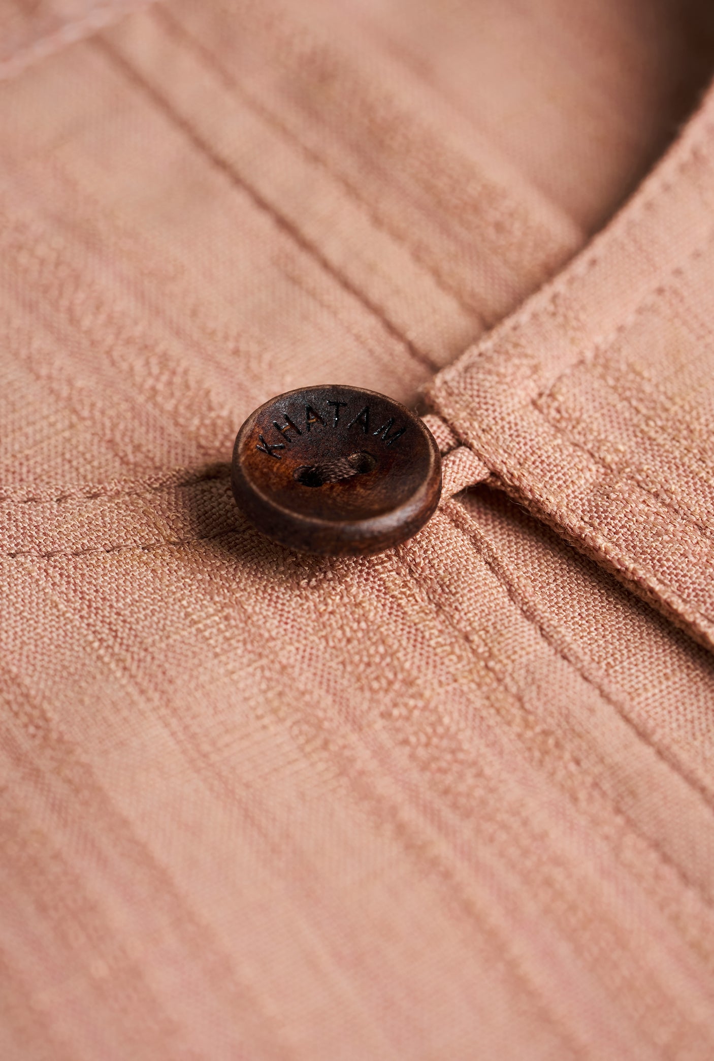 Lembar Modern Fit Long Sleeves Top - Apricot