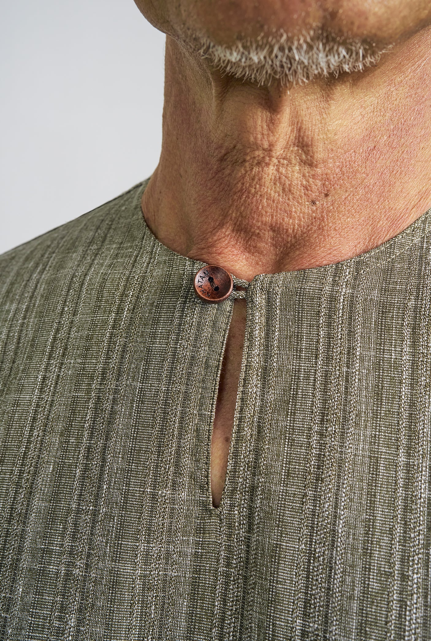 Lembar Modern Fit Long Sleeves Top - Seaweed Green