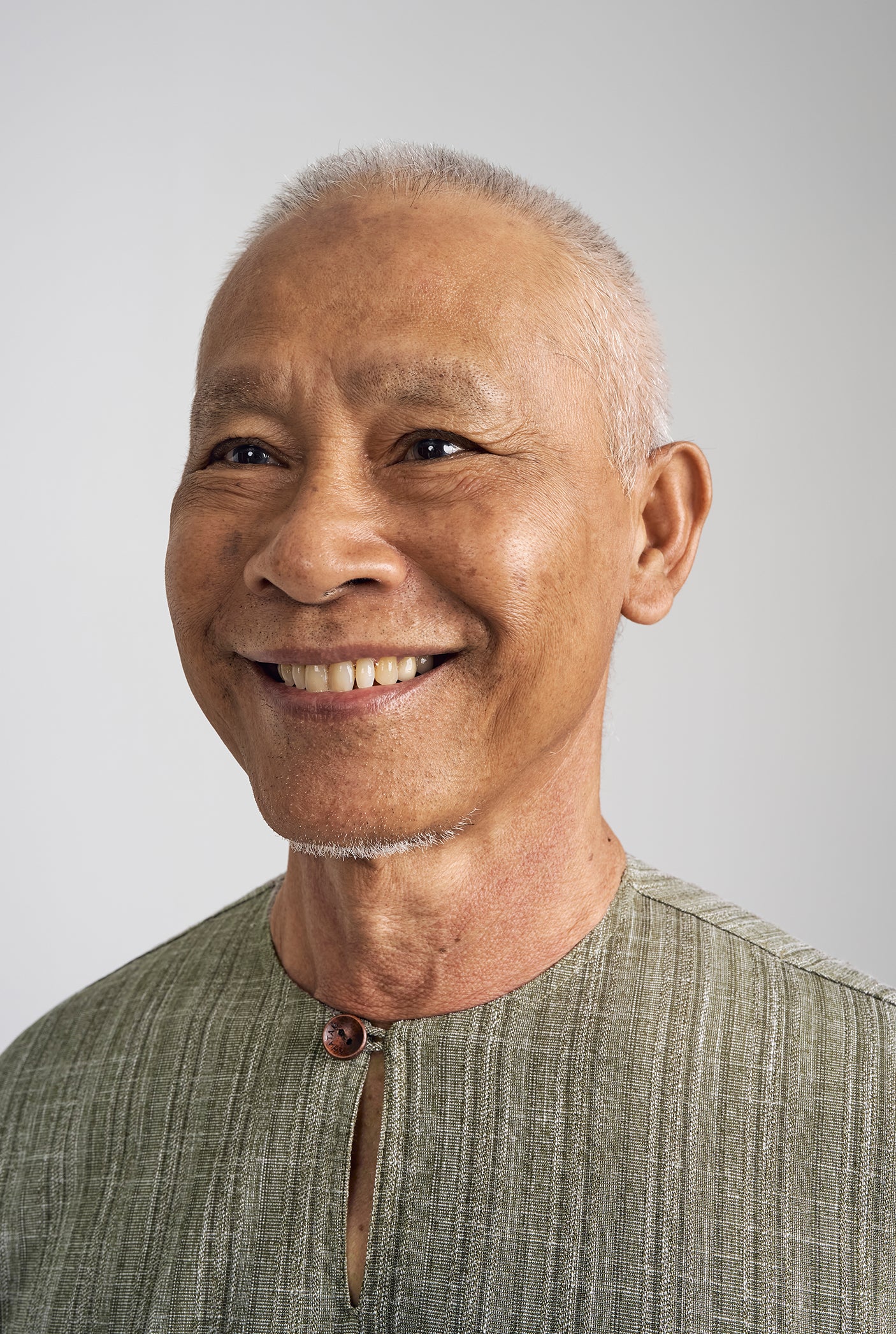 Lembar Modern Fit Long Sleeves Top - Seaweed Green