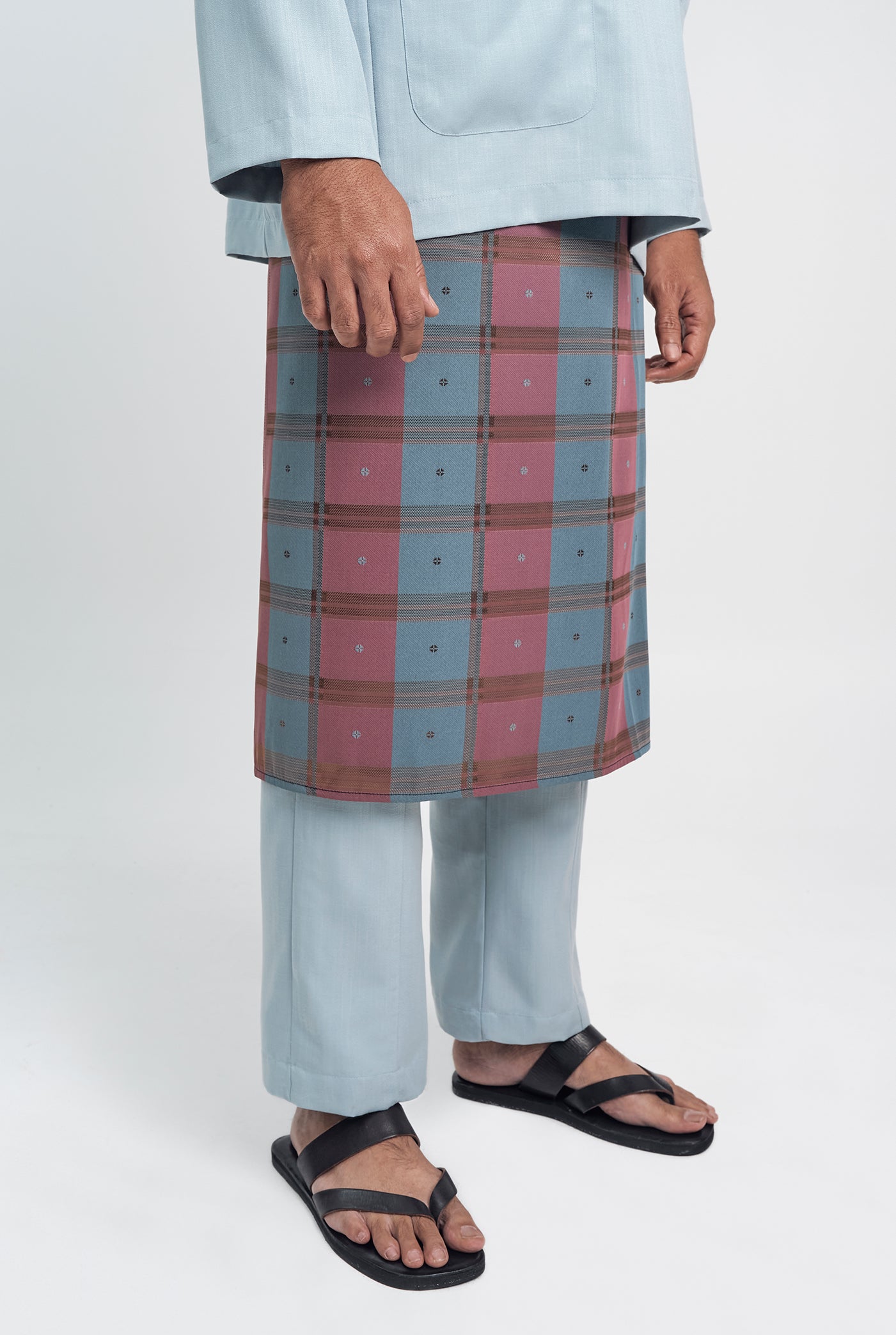 Samping Lajur Cengkih - Emas Merah Jambu