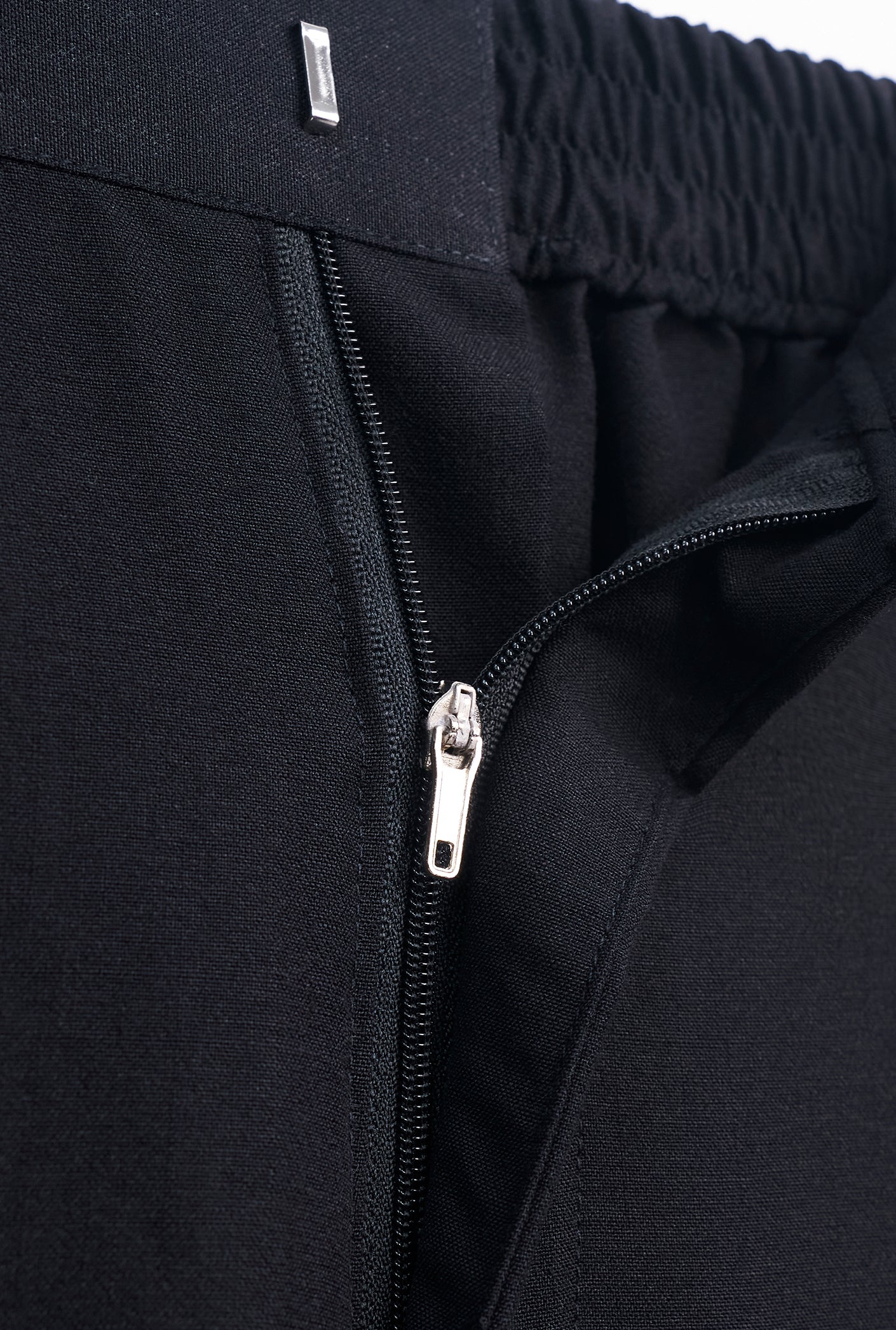 OG' Series Baju Melayu Teluk Belanga Klasik Seluar Moden - Hitam Tundra