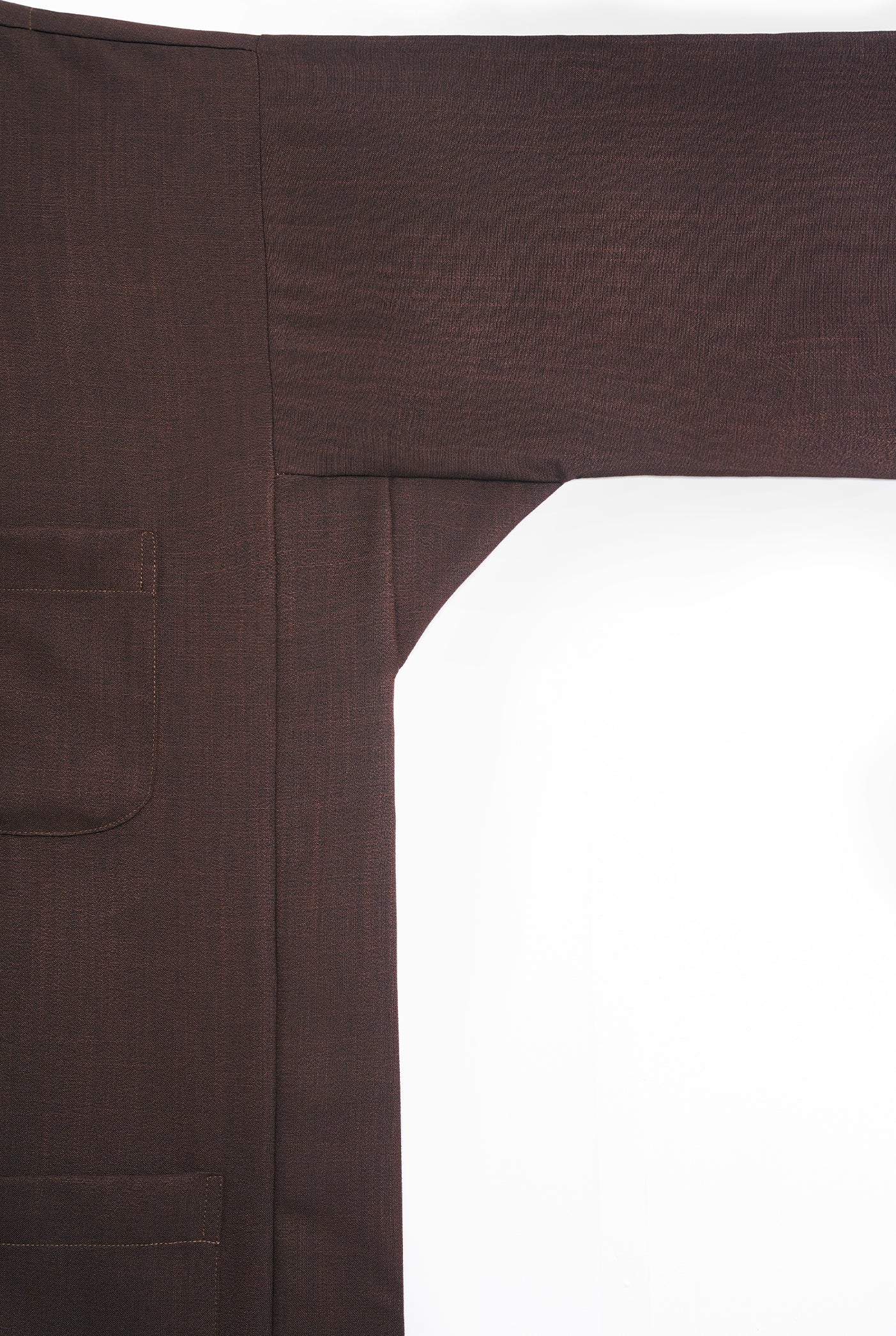 OG' Series Baju Melayu Teluk Belanga Klasik Seluar Moden - Perang Tua