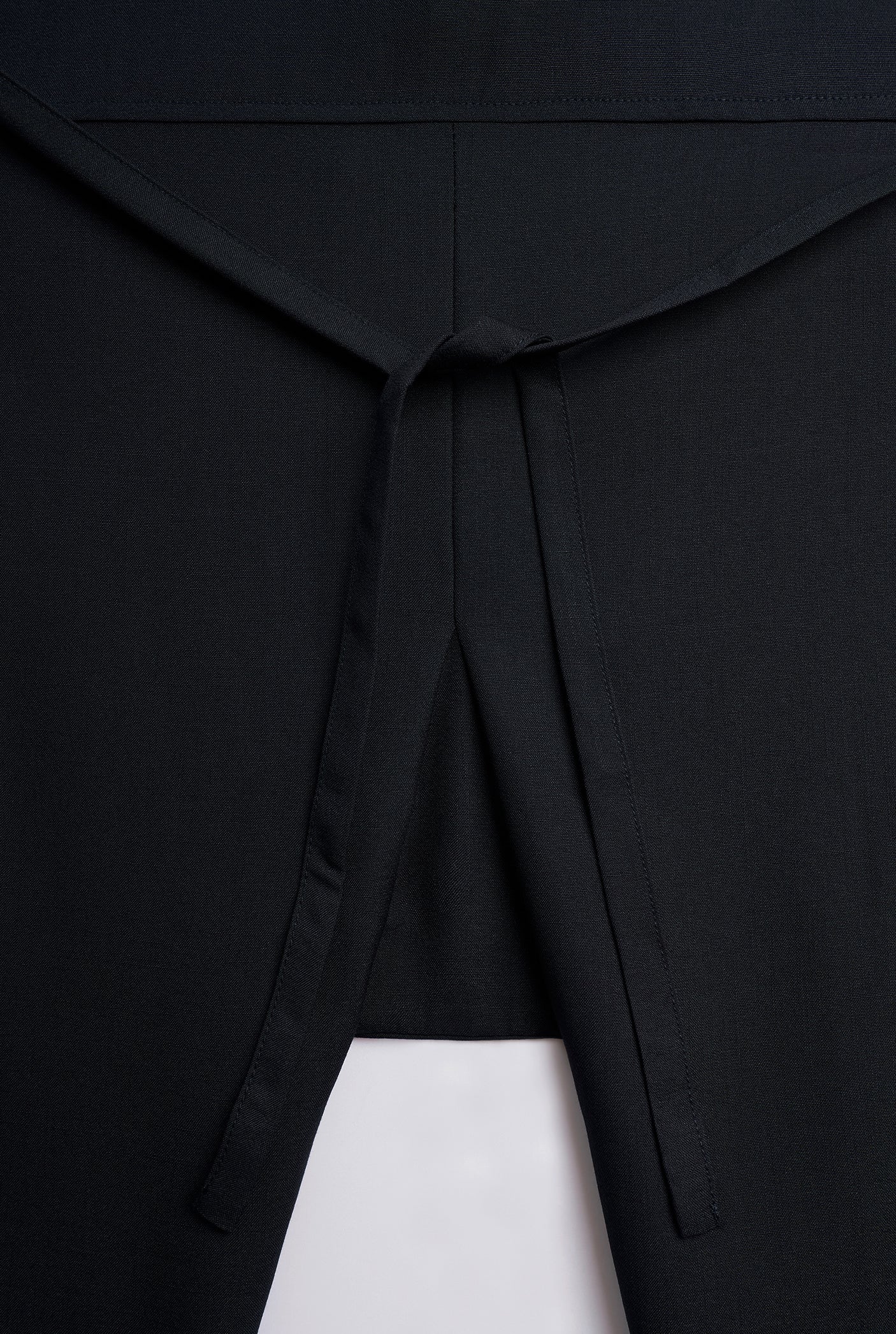 OG' Series Baju Melayu Teluk Belanga Klasik Seluar Ikat - Hitam Tundra