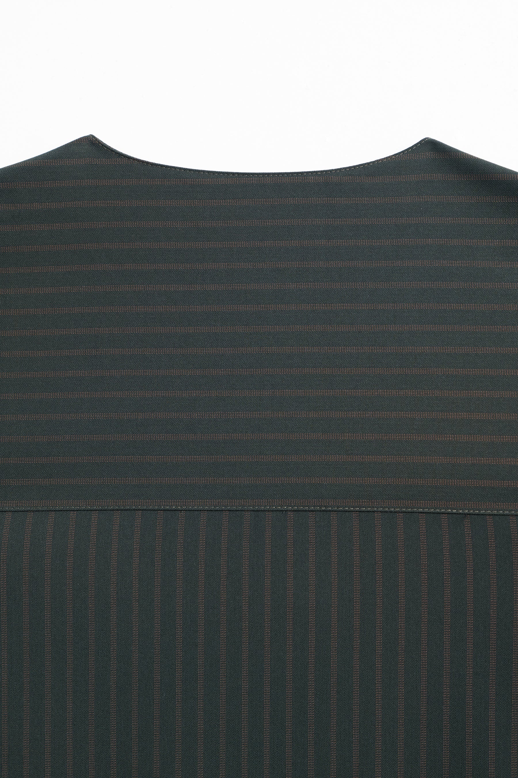 Pasak Modern Fit Top Quarter Sleeves - Dark Green