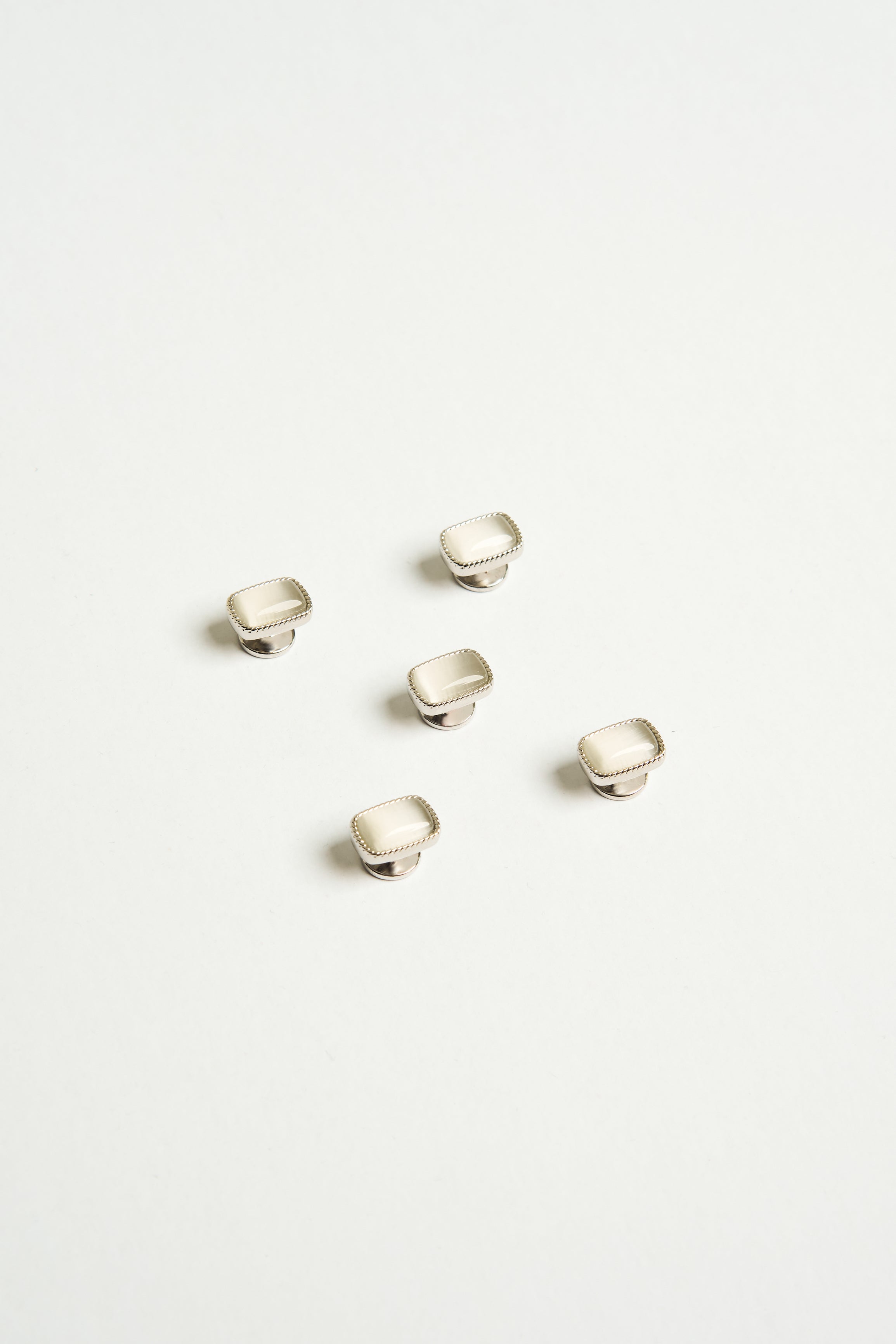 Butang Baju Melayu Pakulima - Silver Dust