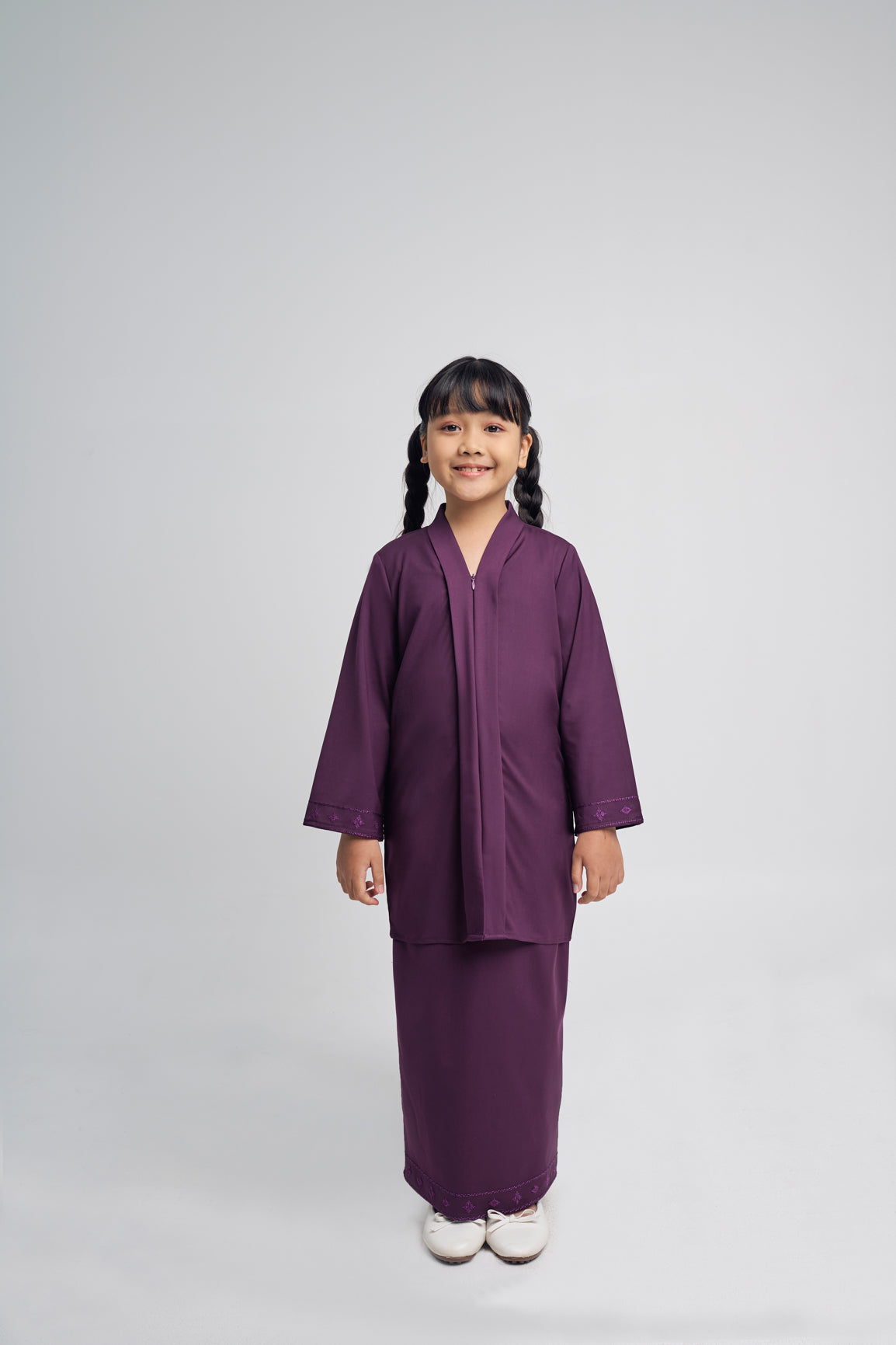 Patawali Girl Kebaya - Dark Purple