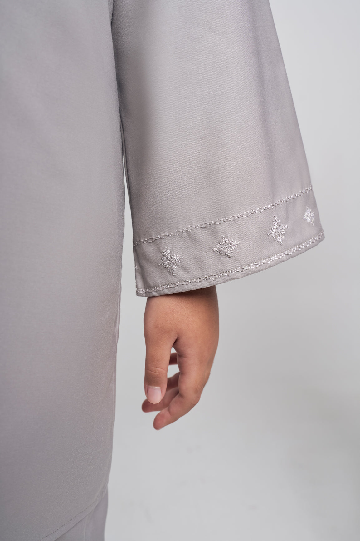 Patawali Girl Kebaya - Ash Grey