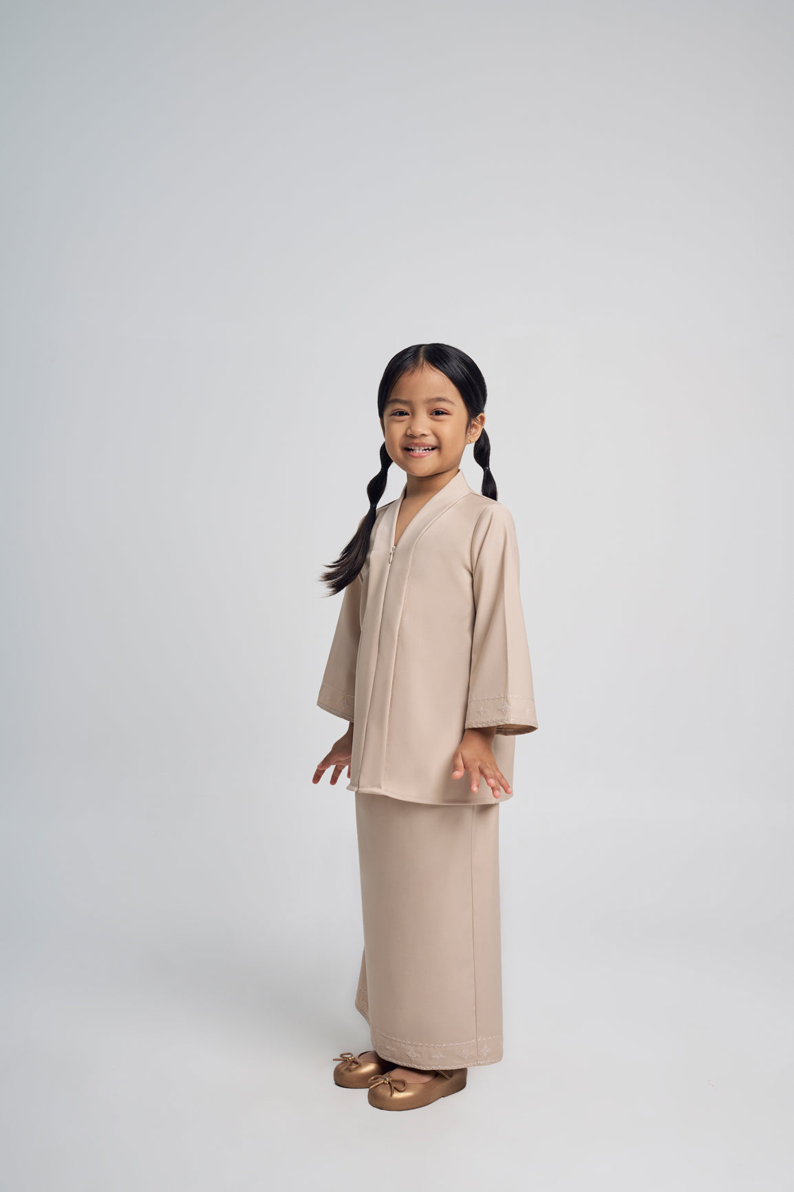 Patawali Girl Kebaya - Beige