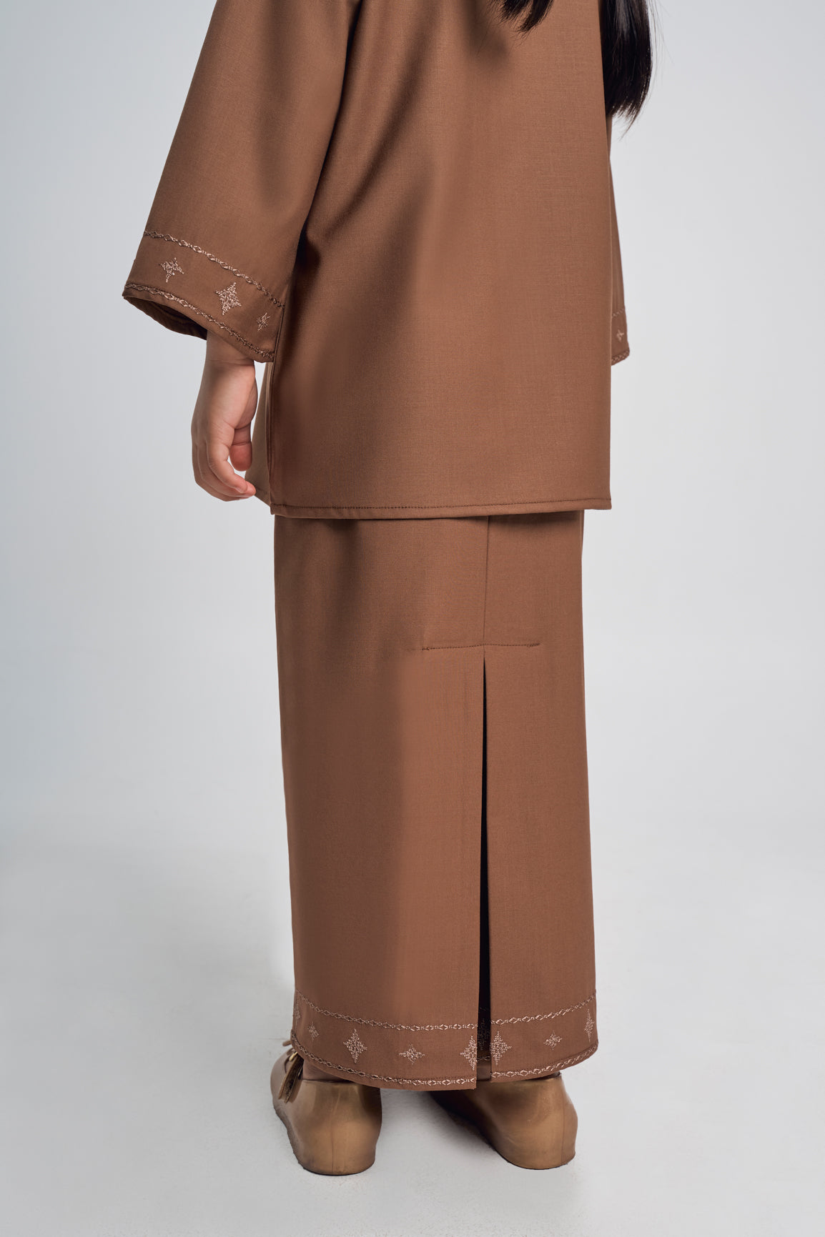 Patawali Girl Kebaya - Coffee Brown
