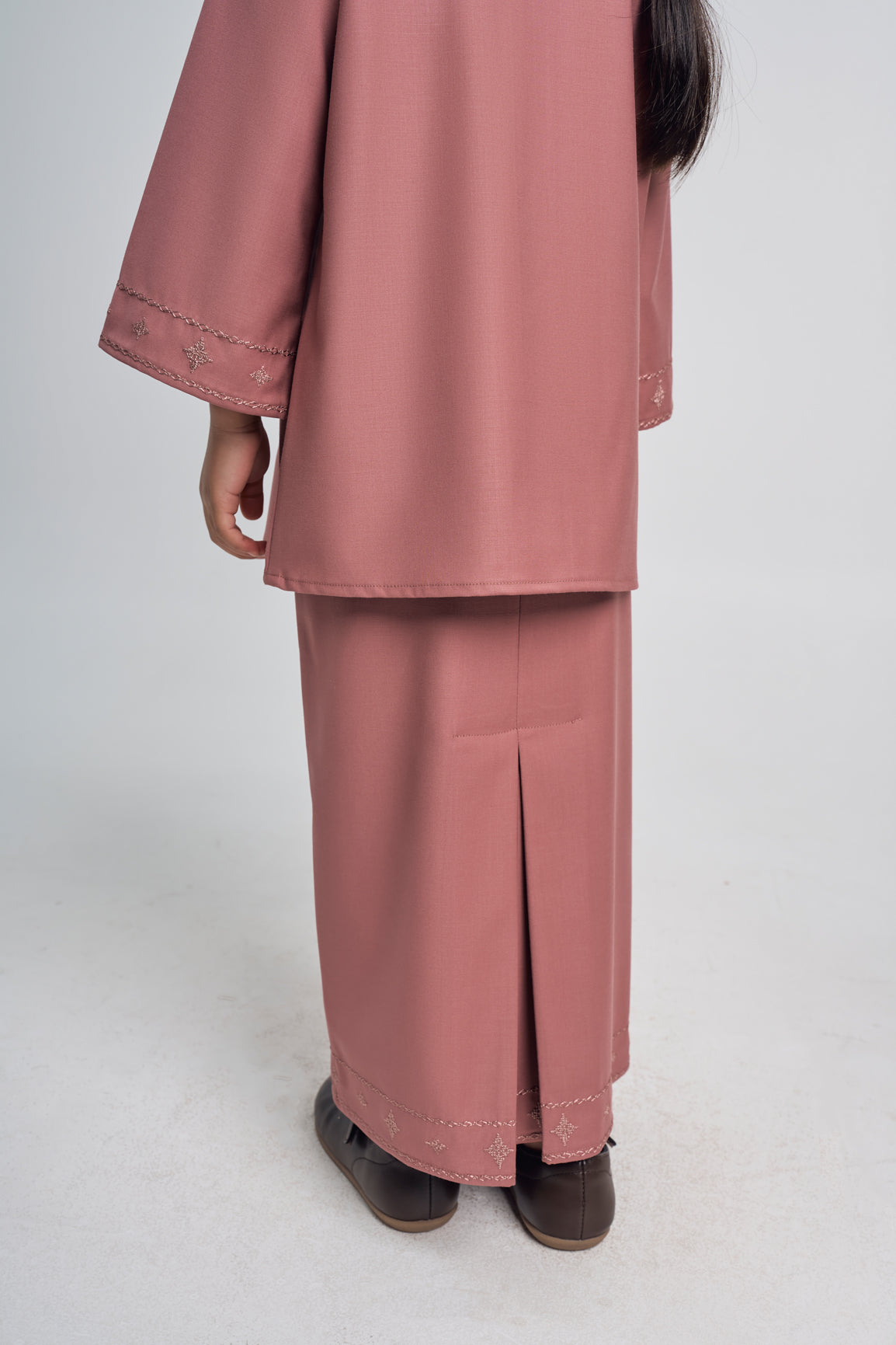 Patawali Girl Kebaya - Smokey Pink