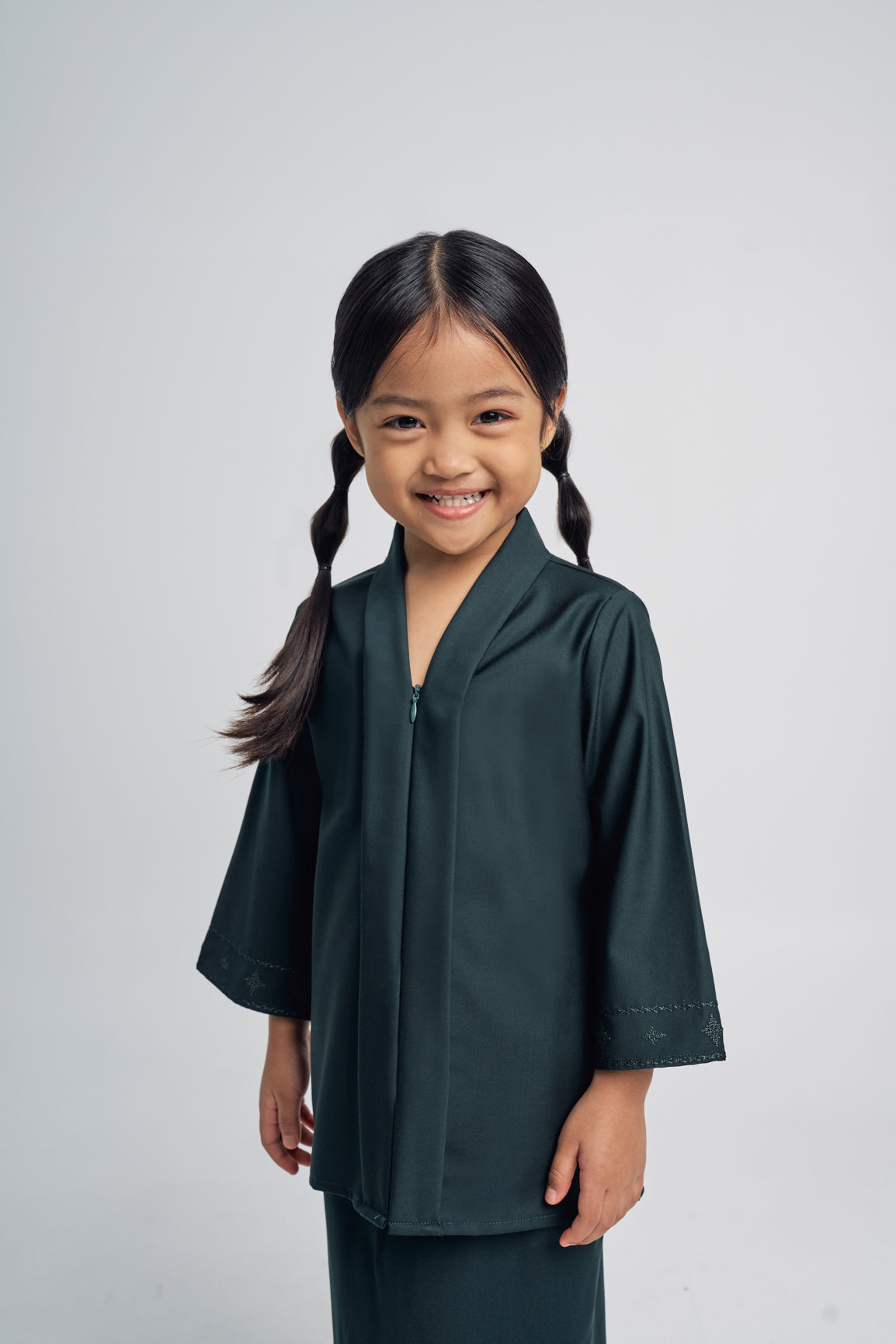 Patawali Girl Kebaya - Deep Green