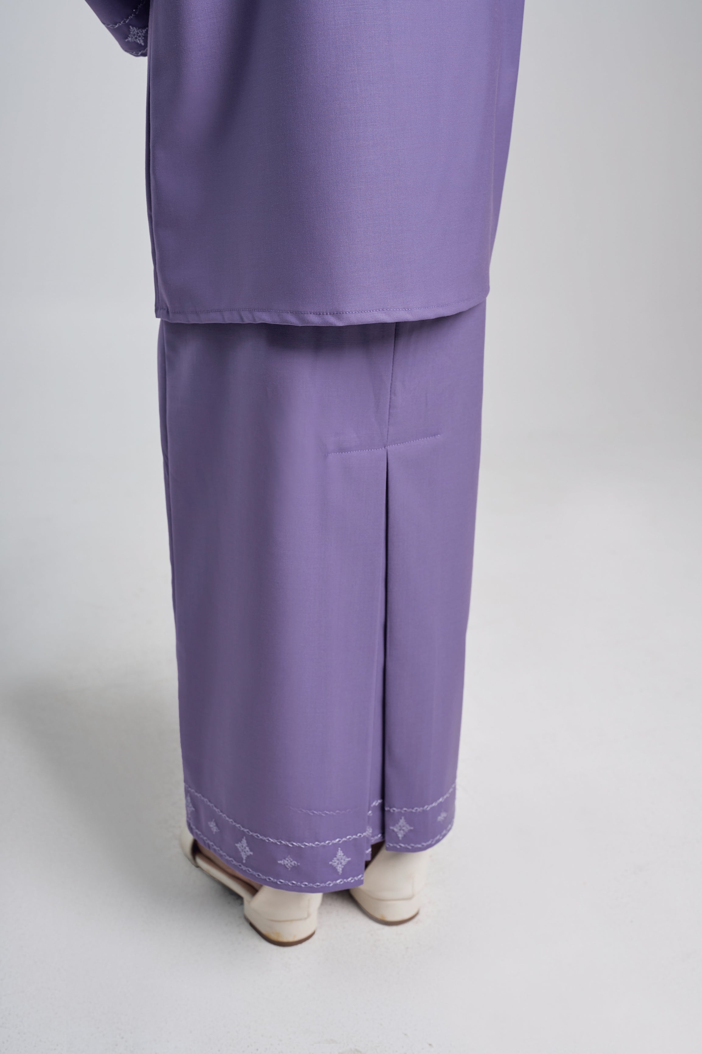 Patawali Girl Kebaya - Purple Yam