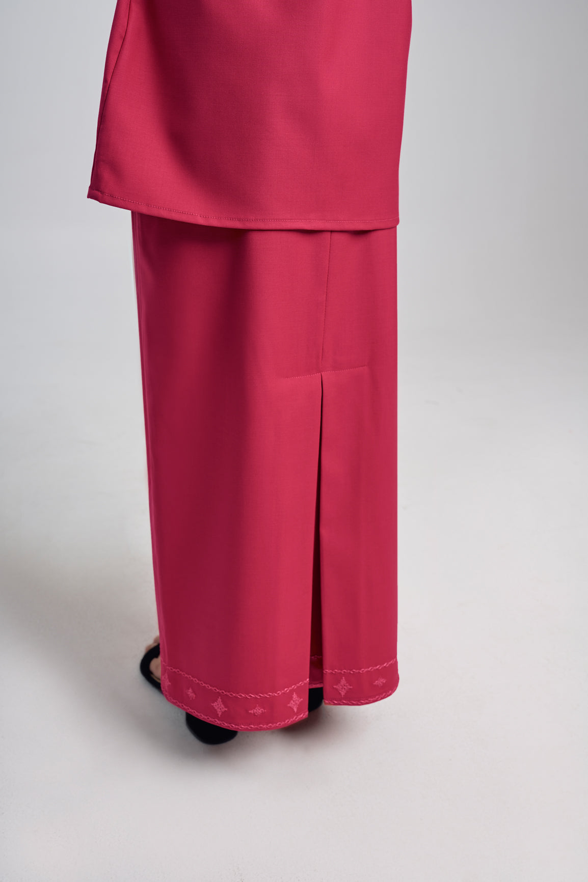 Patawali Girl Kebaya - Rose Red