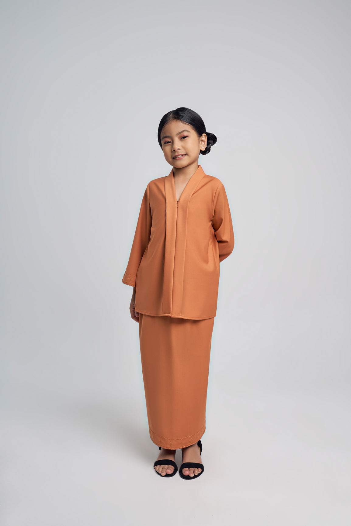 Patawali Girl Kebaya - Apricot