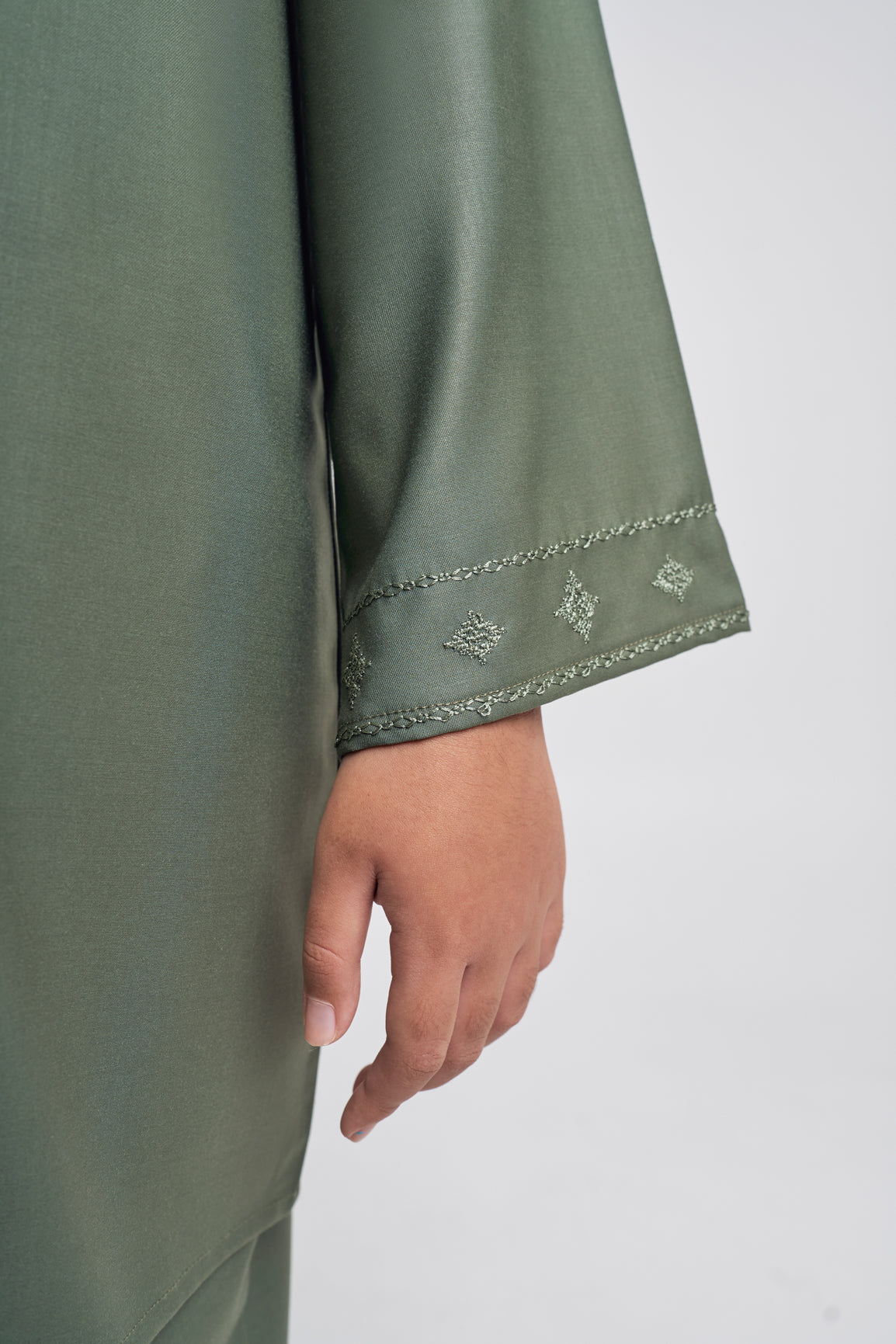 Patawali Girl Kebaya - Pickle Green