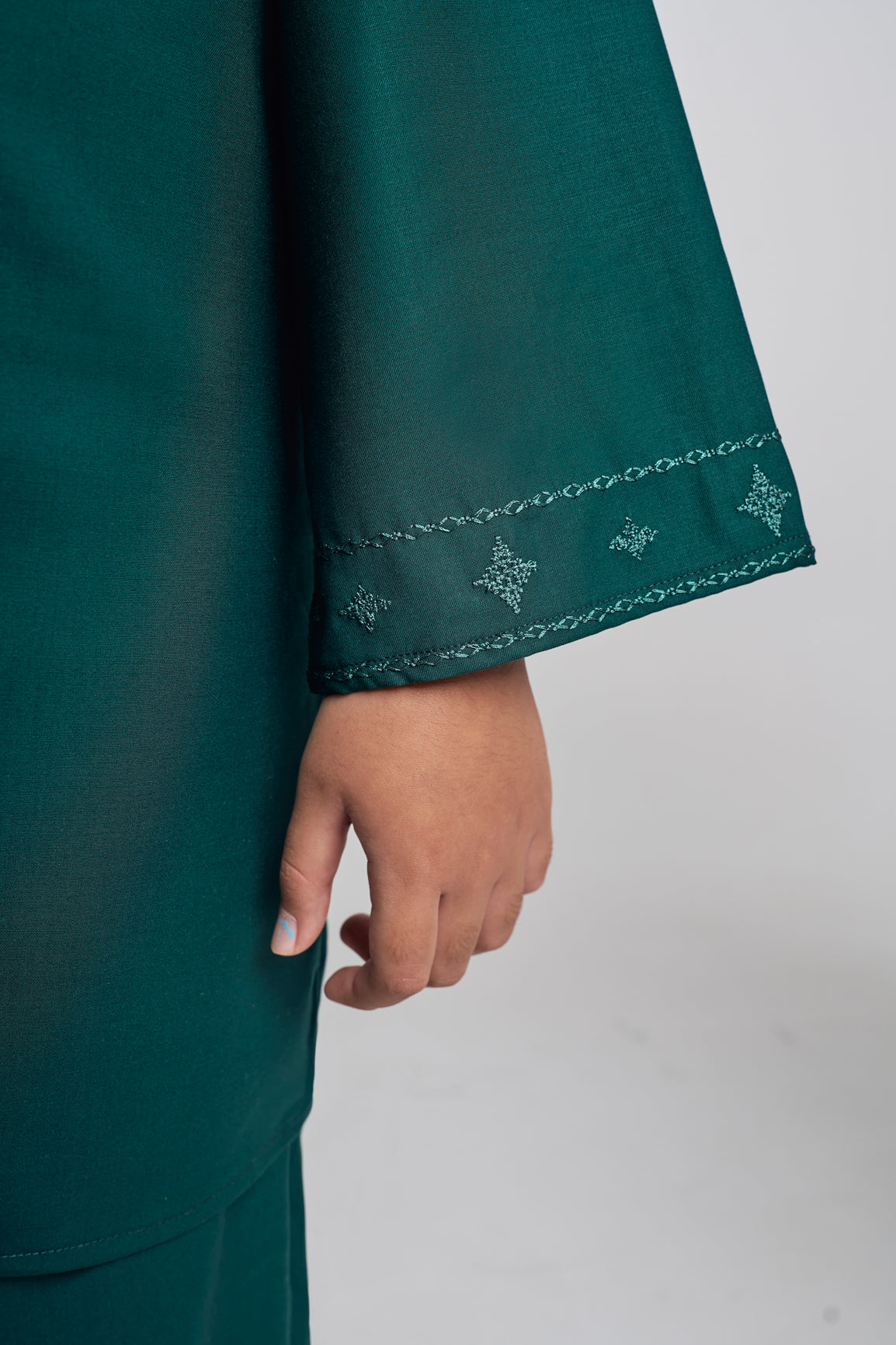 Patawali Girl Kebaya - Emerald Green