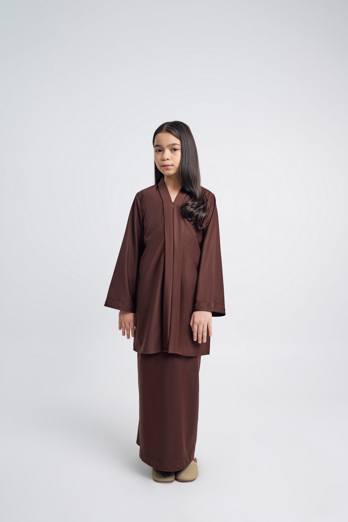 Patawali Girl Kebaya - Dark Brown