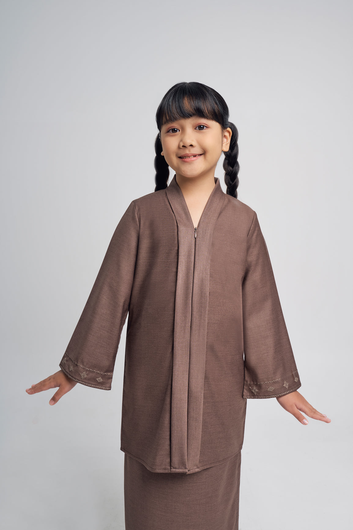 Patawali Girl Kebaya - Espresso
