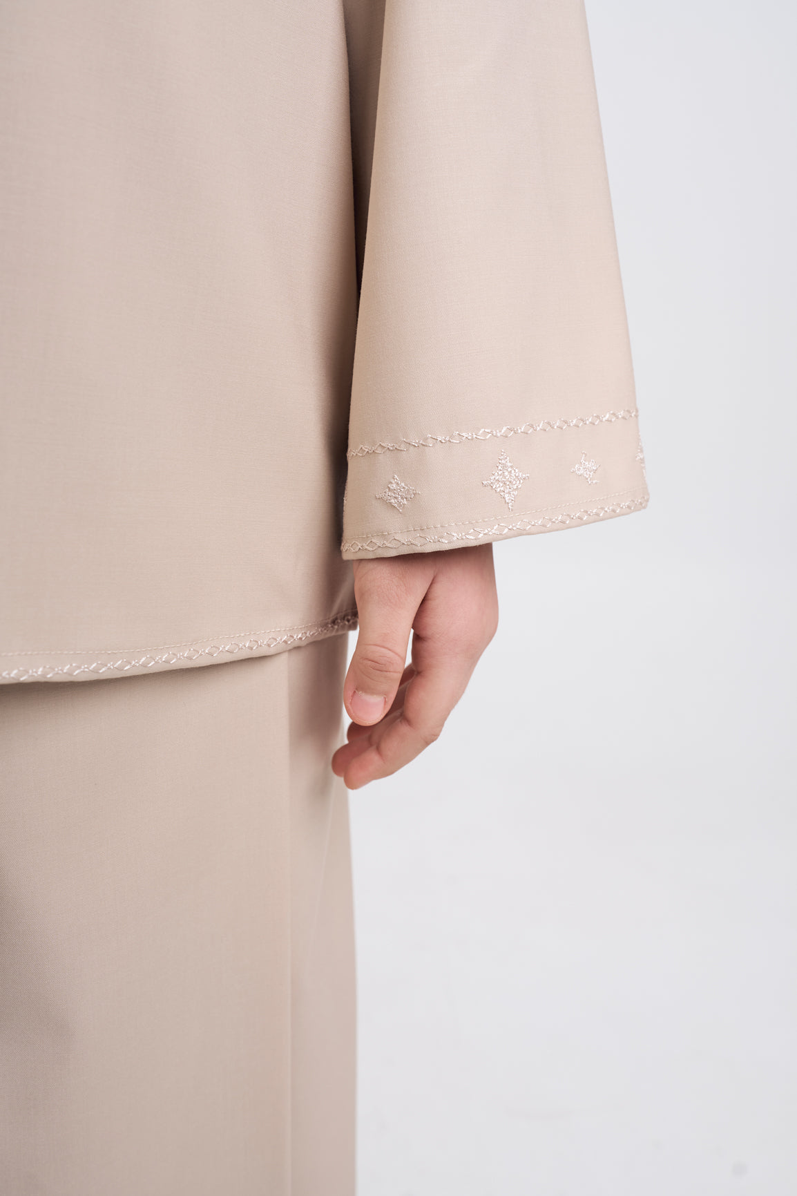 Patawali Girls Baju Kurung - Beige