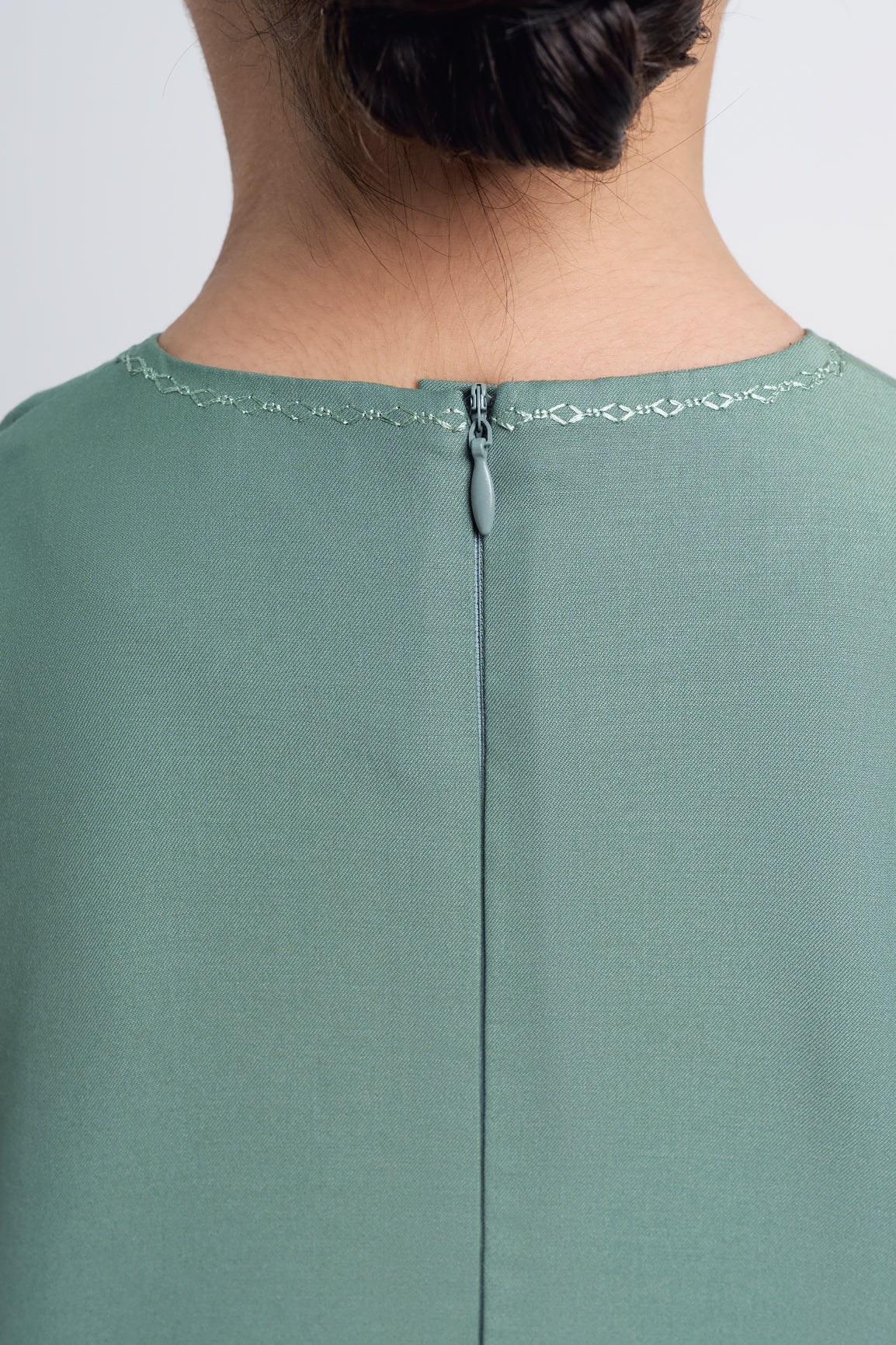 Patawali Girls Baju Kurung - Grass Green